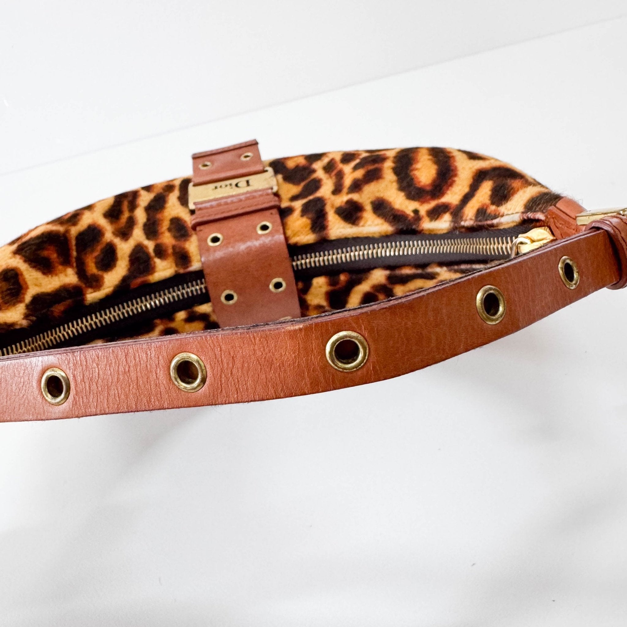 DIOR Cheetah Print Calf Hair Shoulder Bag, in , Sold by HIVE PRELOVED - Shoulder Bags, ,