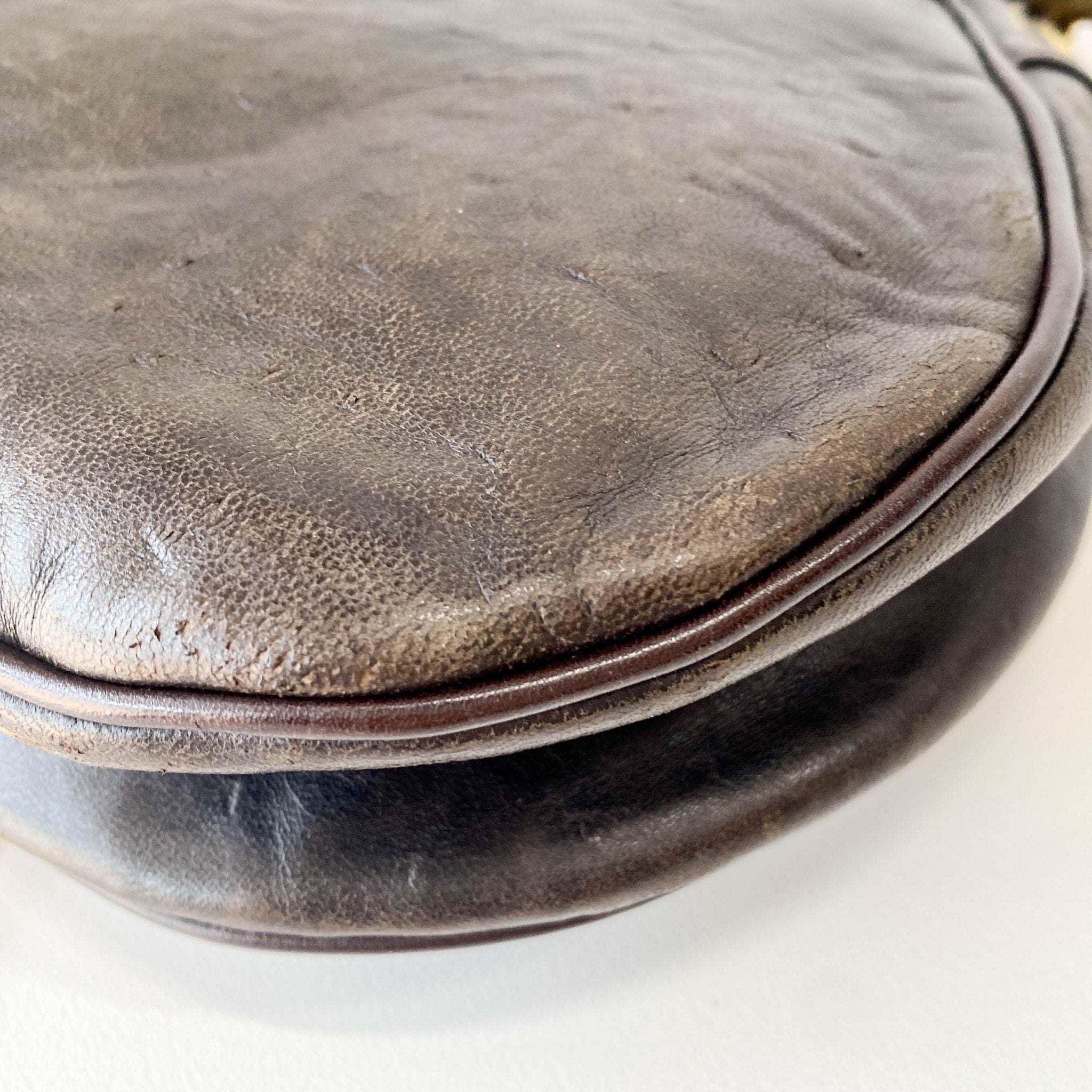 DIOR Dark Brown Leather Saddle Bag, in , Sold by HIVE PRELOVED - Shoulder Bags, ,