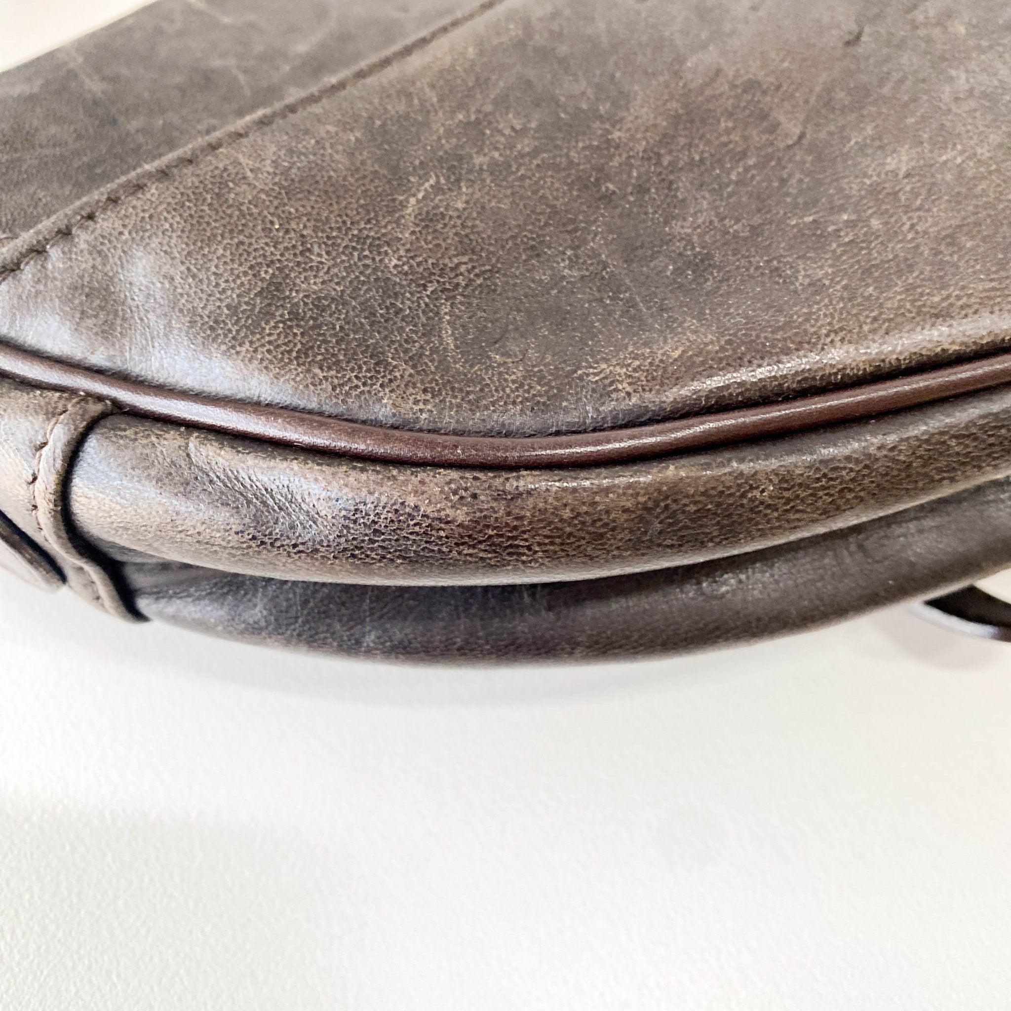 DIOR Dark Brown Leather Saddle Bag, in , Sold by HIVE PRELOVED - Shoulder Bags, ,