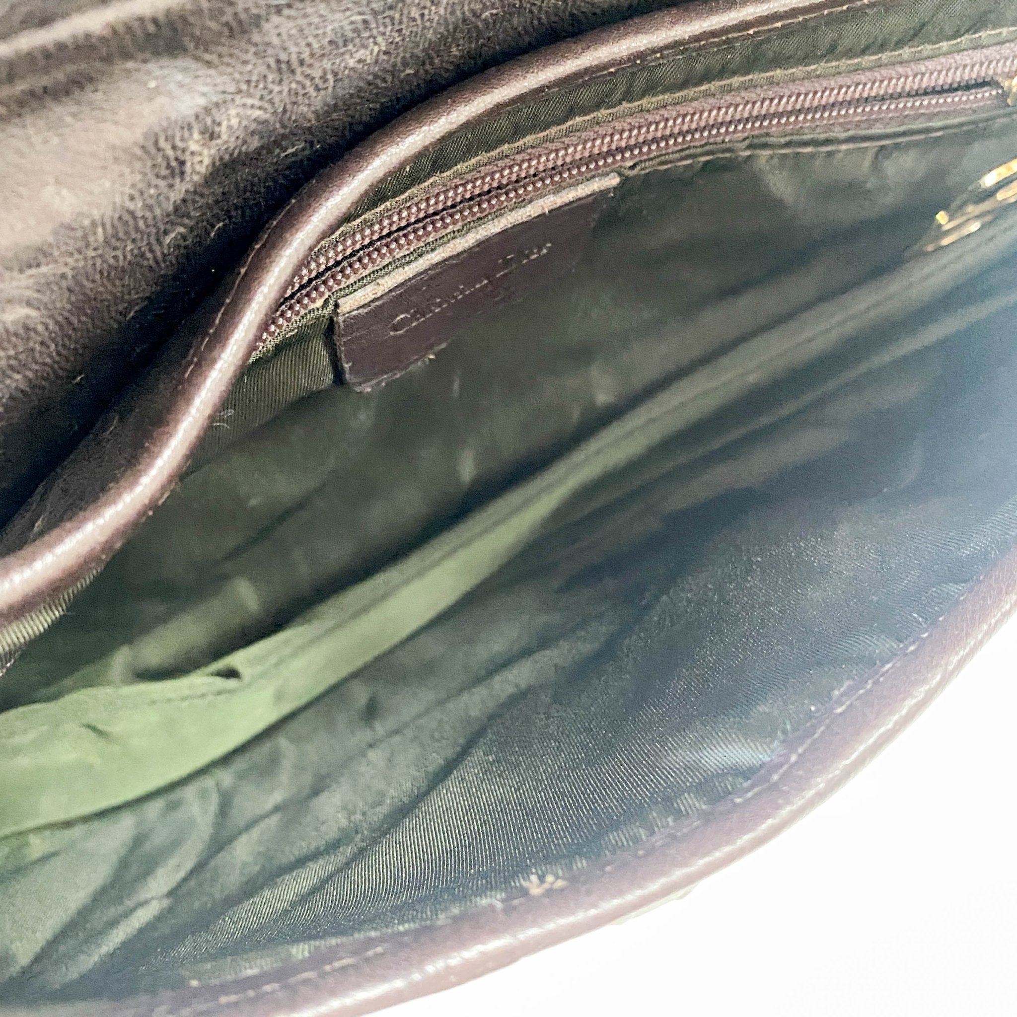 DIOR Dark Brown Leather Saddle Bag, in , Sold by HIVE PRELOVED - Shoulder Bags, ,