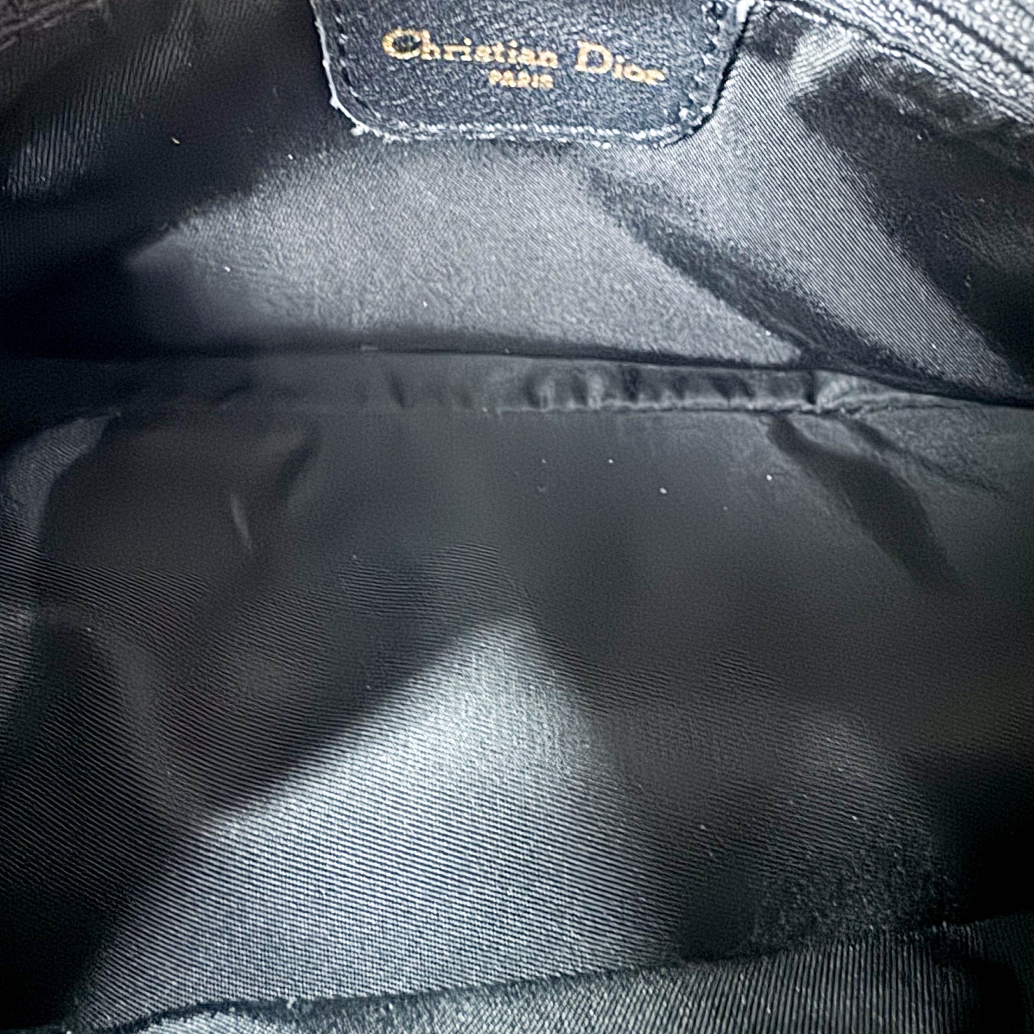 DIOR Denim Embroidered Cadillac Shoulder Bag, in , Sold by HIVE PRELOVED - Shoulder Bags, ,