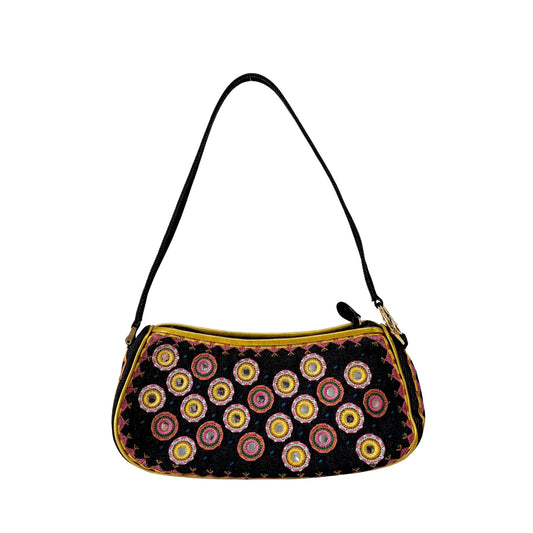 DIOR Denim Embroidered Cadillac Shoulder Bag, in , Sold by HIVE PRELOVED - Shoulder Bags, ,