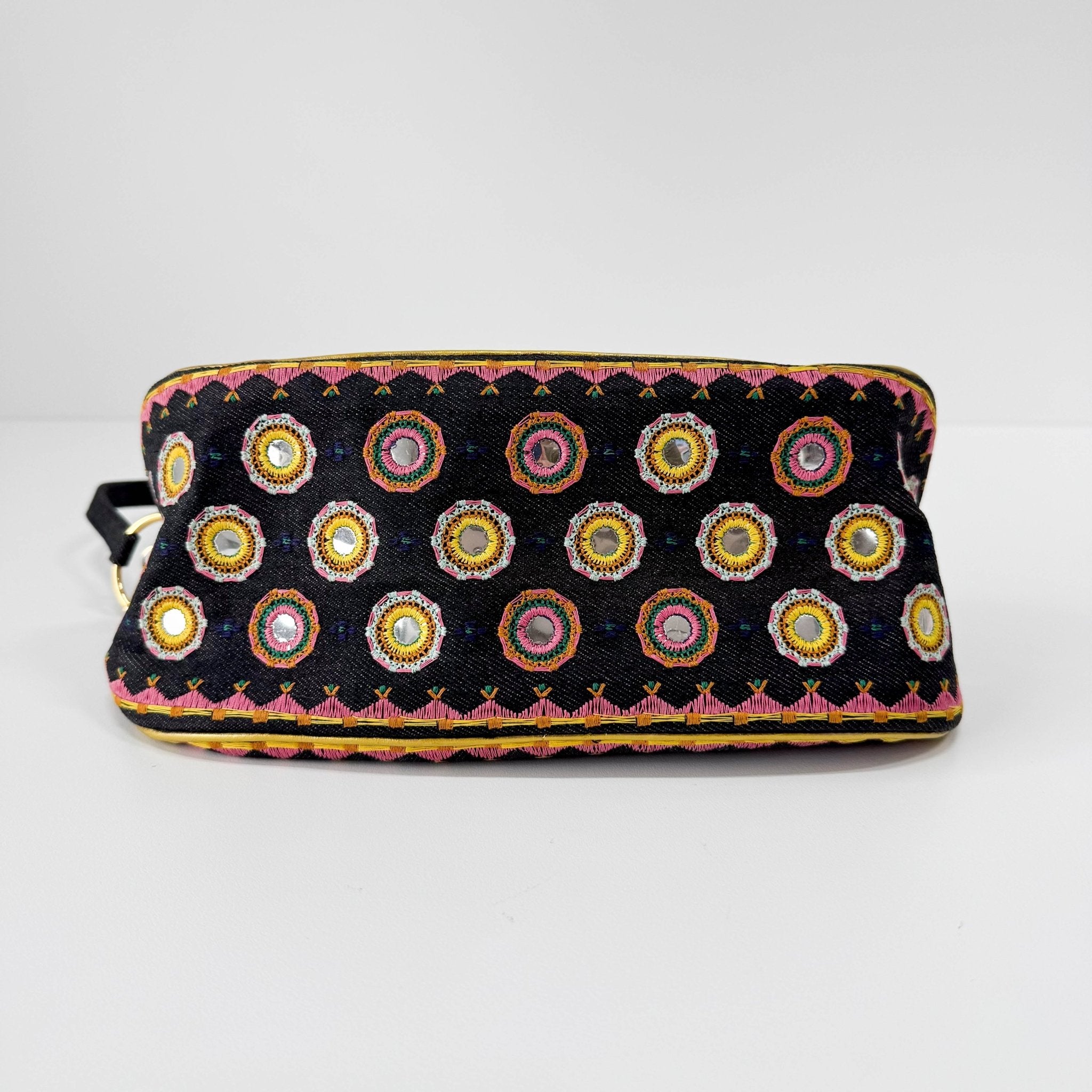 DIOR Denim Embroidered Cadillac Shoulder Bag, in , Sold by HIVE PRELOVED - Shoulder Bags, ,