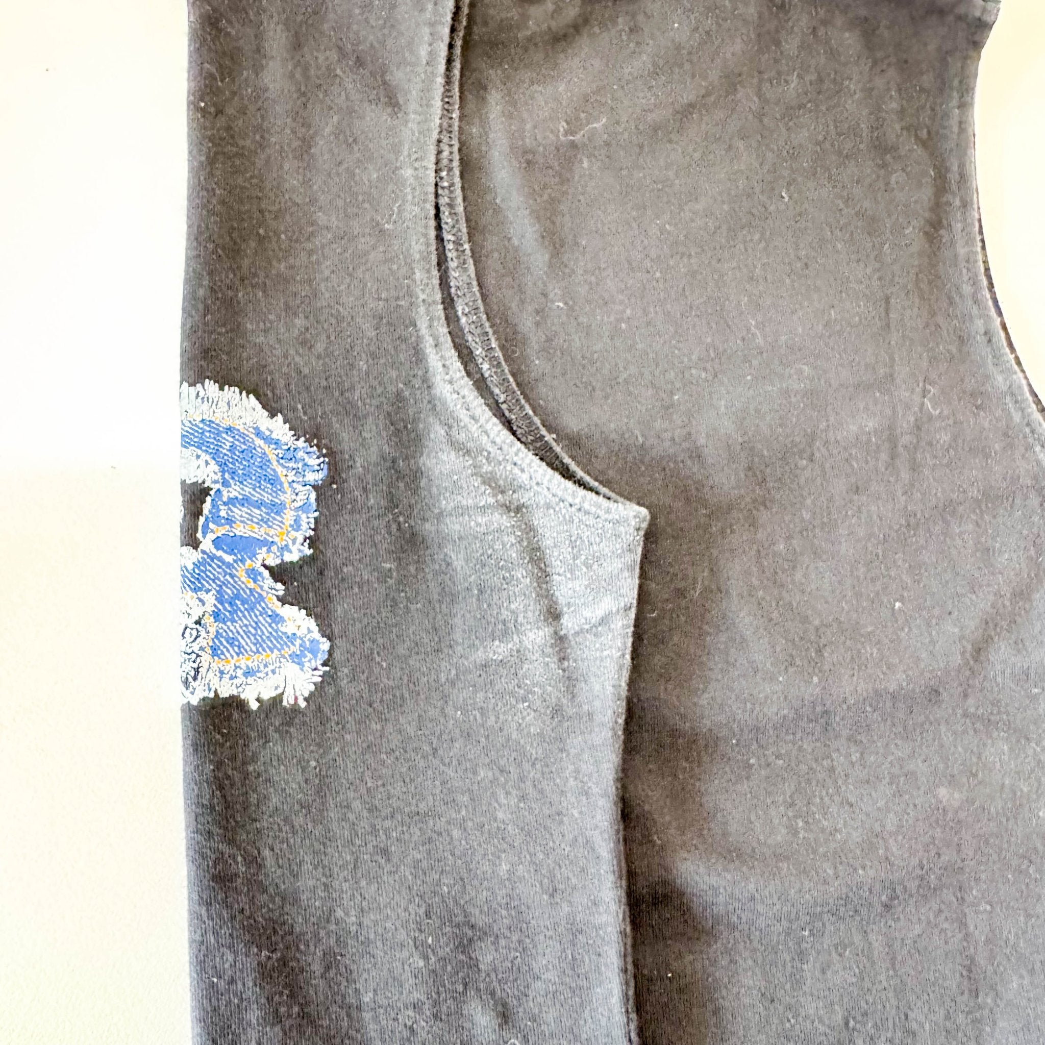 DIOR Dior Denim Print Logo Sleeveless Top, in , Sold by HIVE PRELOVED - Tops, ,