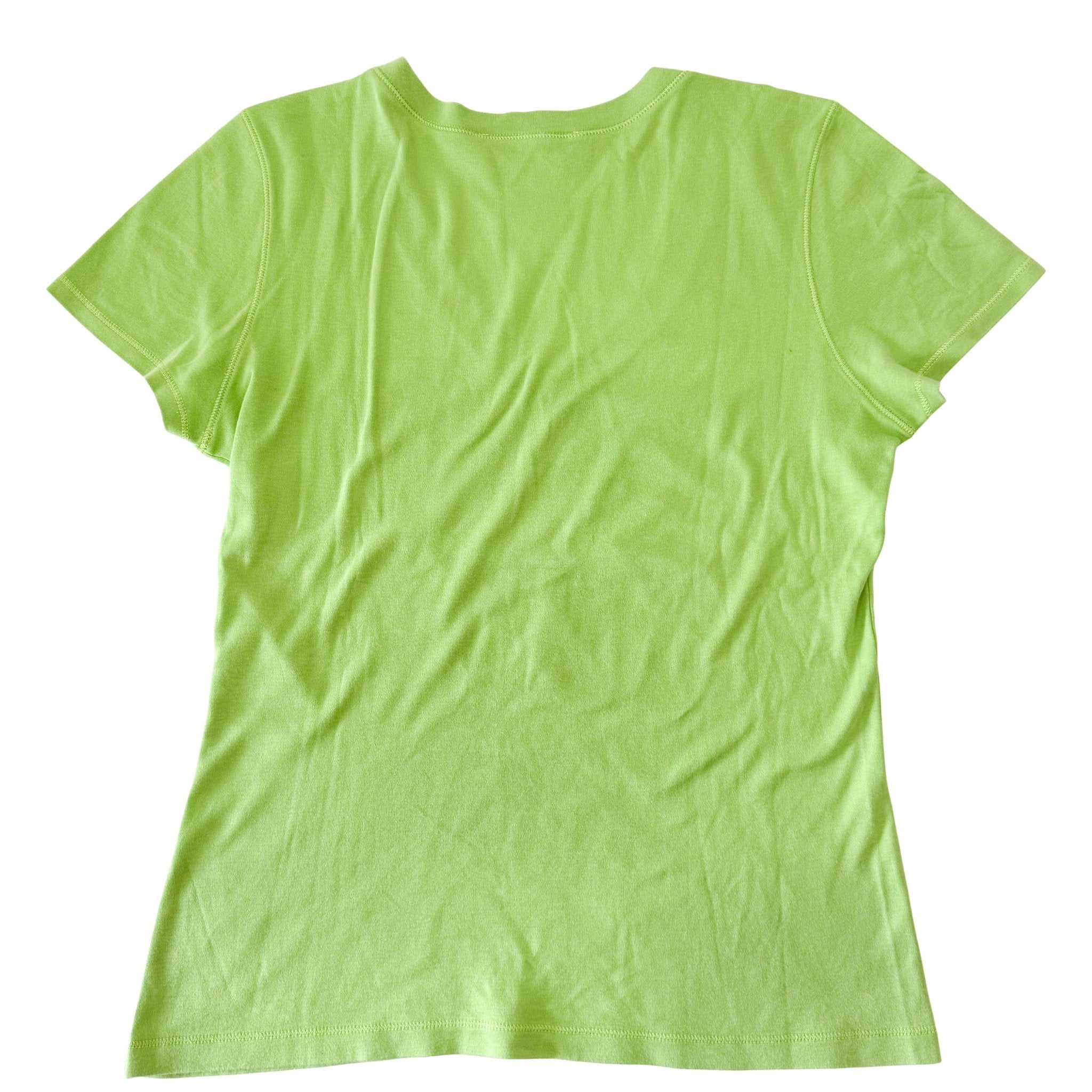 DIOR DIOR DOLLS Green T-shirt Size 8, in , Sold by HIVE PRELOVED - Tops, ,