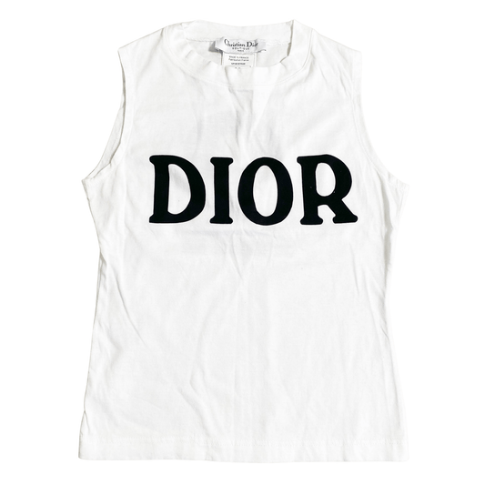 DIOR Dior Logo Sleeveless Top, in , Sold by HIVE PRELOVED - Tops, ,