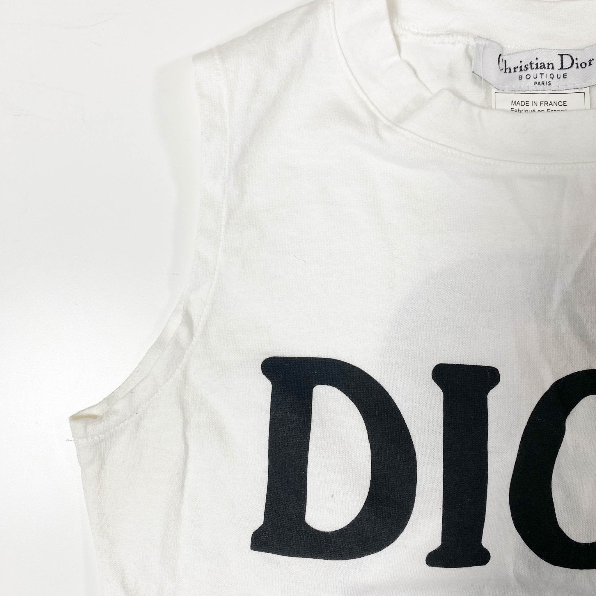 DIOR Dior Logo Sleeveless Top, in , Sold by HIVE PRELOVED - Tops, ,