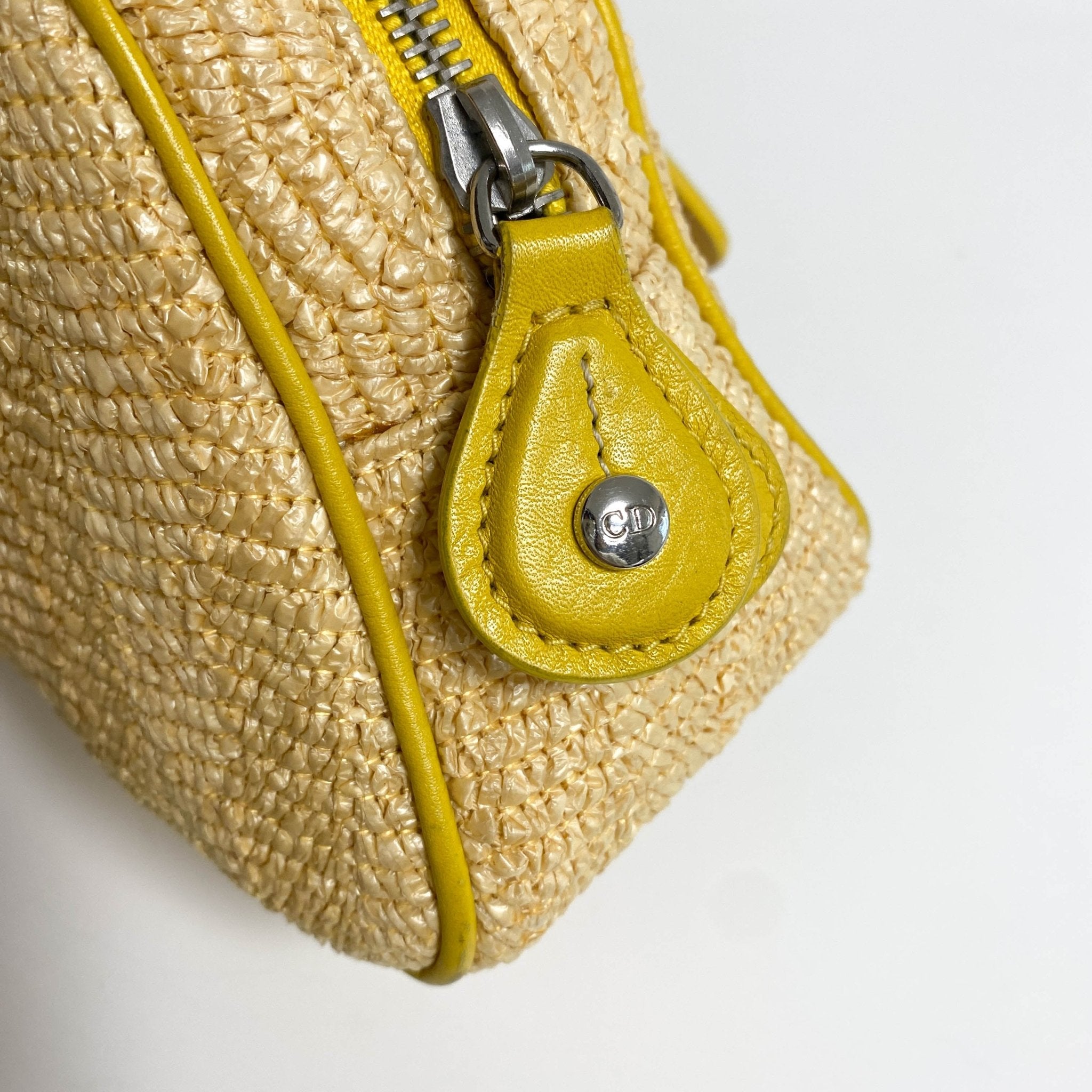 DIOR Floral Raffia Handbag, in , Sold by HIVE PRELOVED - Handle Bags, ,