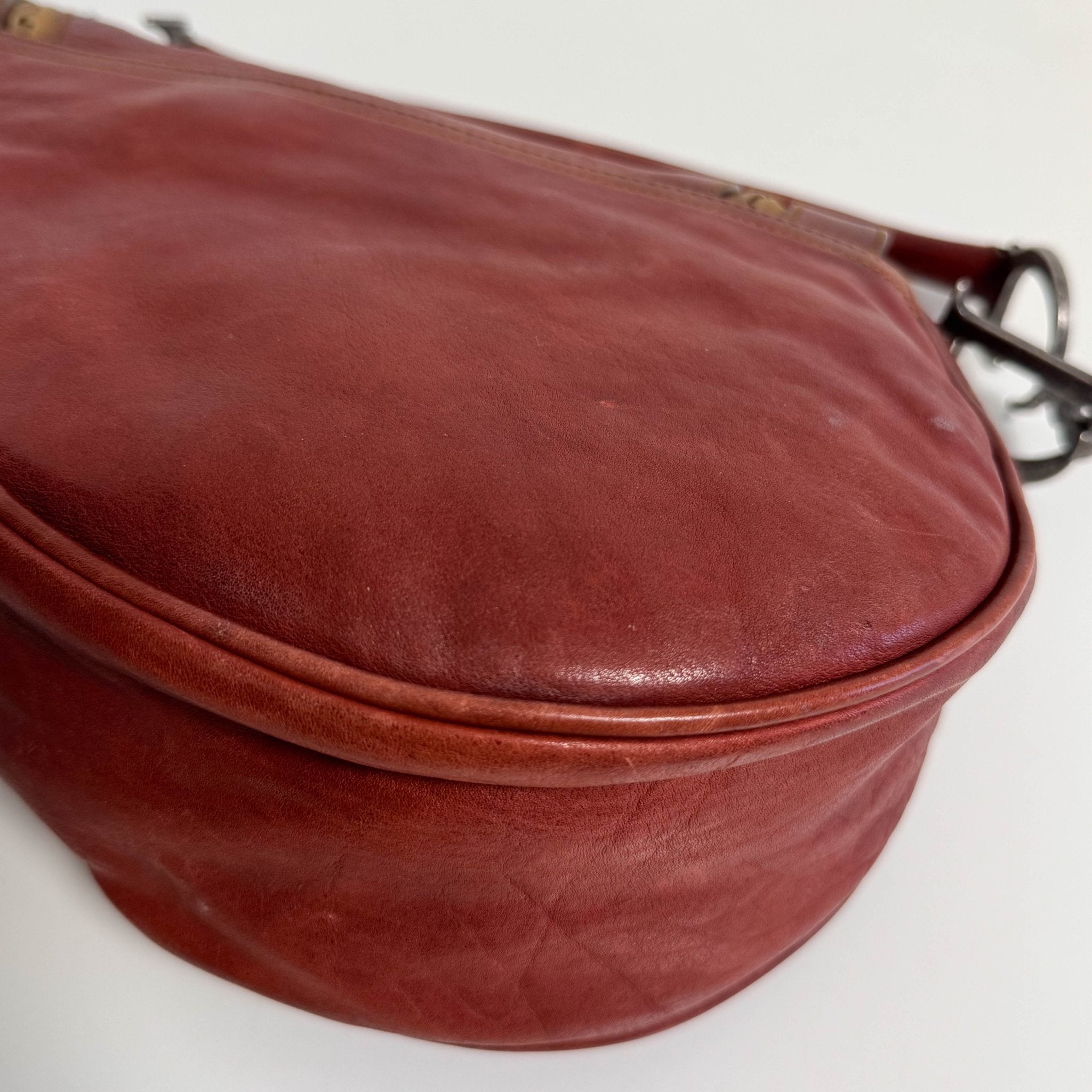 DIOR Gaucho Saddle Vintage Brown Leather Shoulder Bag, in , Sold by HIVE PRELOVED - Shoulder Bags, ,