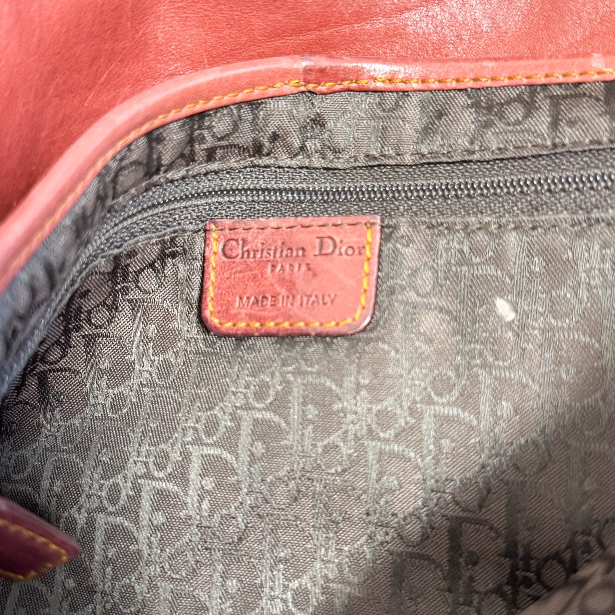 DIOR Gaucho Saddle Vintage Brown Leather Shoulder Bag, in , Sold by HIVE PRELOVED - Shoulder Bags, ,