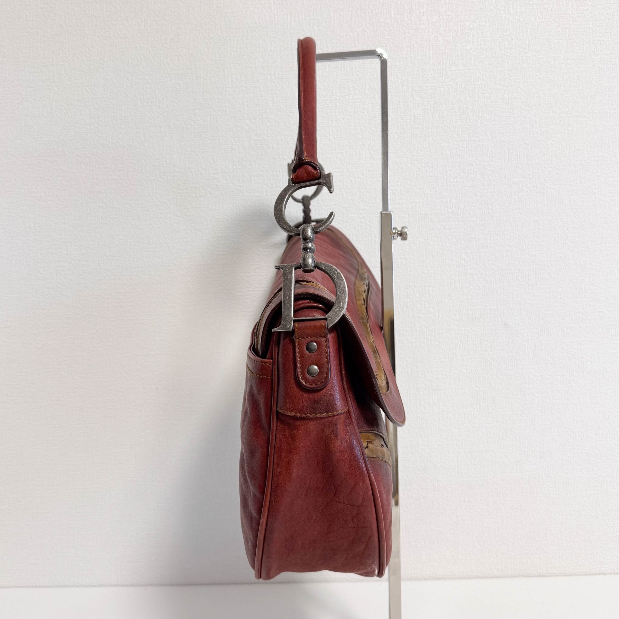 DIOR Gaucho Saddle Vintage Brown Leather Shoulder Bag, in , Sold by HIVE PRELOVED - Shoulder Bags, ,