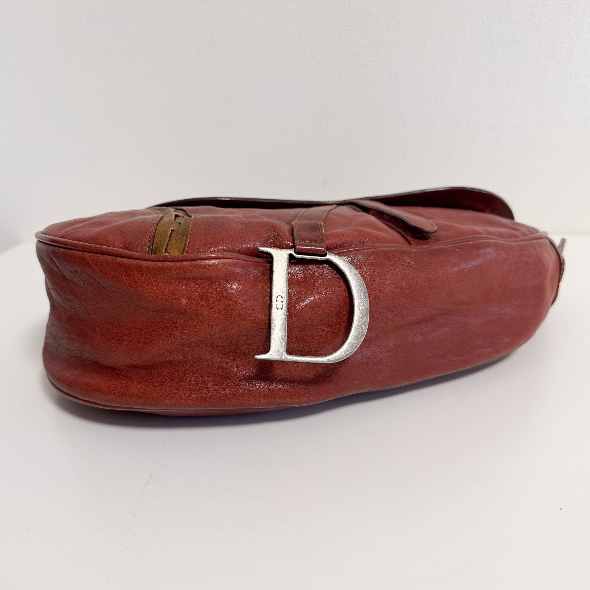 DIOR Gaucho Saddle Vintage Brown Leather Shoulder Bag, in , Sold by HIVE PRELOVED - Shoulder Bags, ,