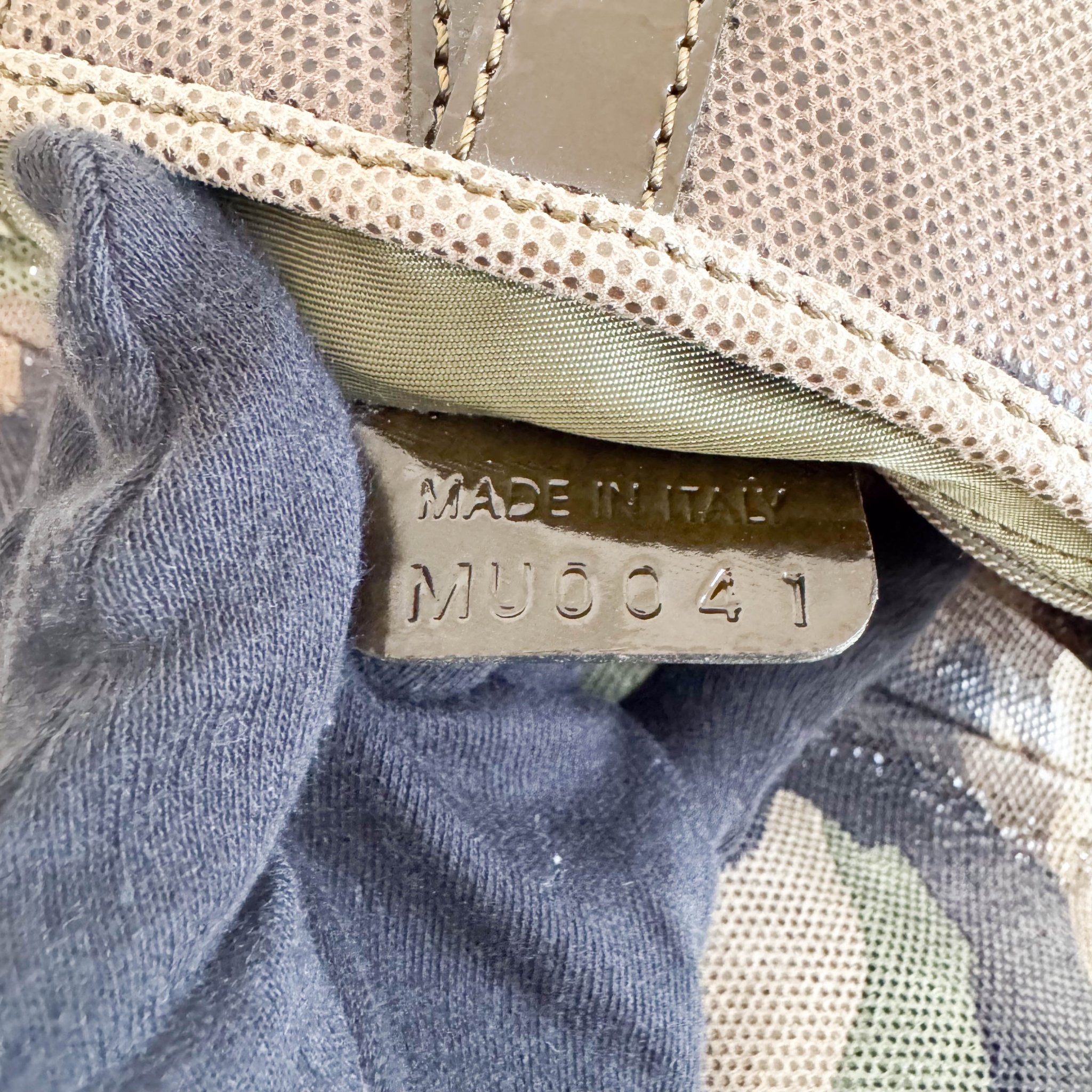 DIOR Green Camouflage Coated Canvas Saddle Shoulder Bag, in , Sold by HIVE PRELOVED - Shoulder Bags, ,