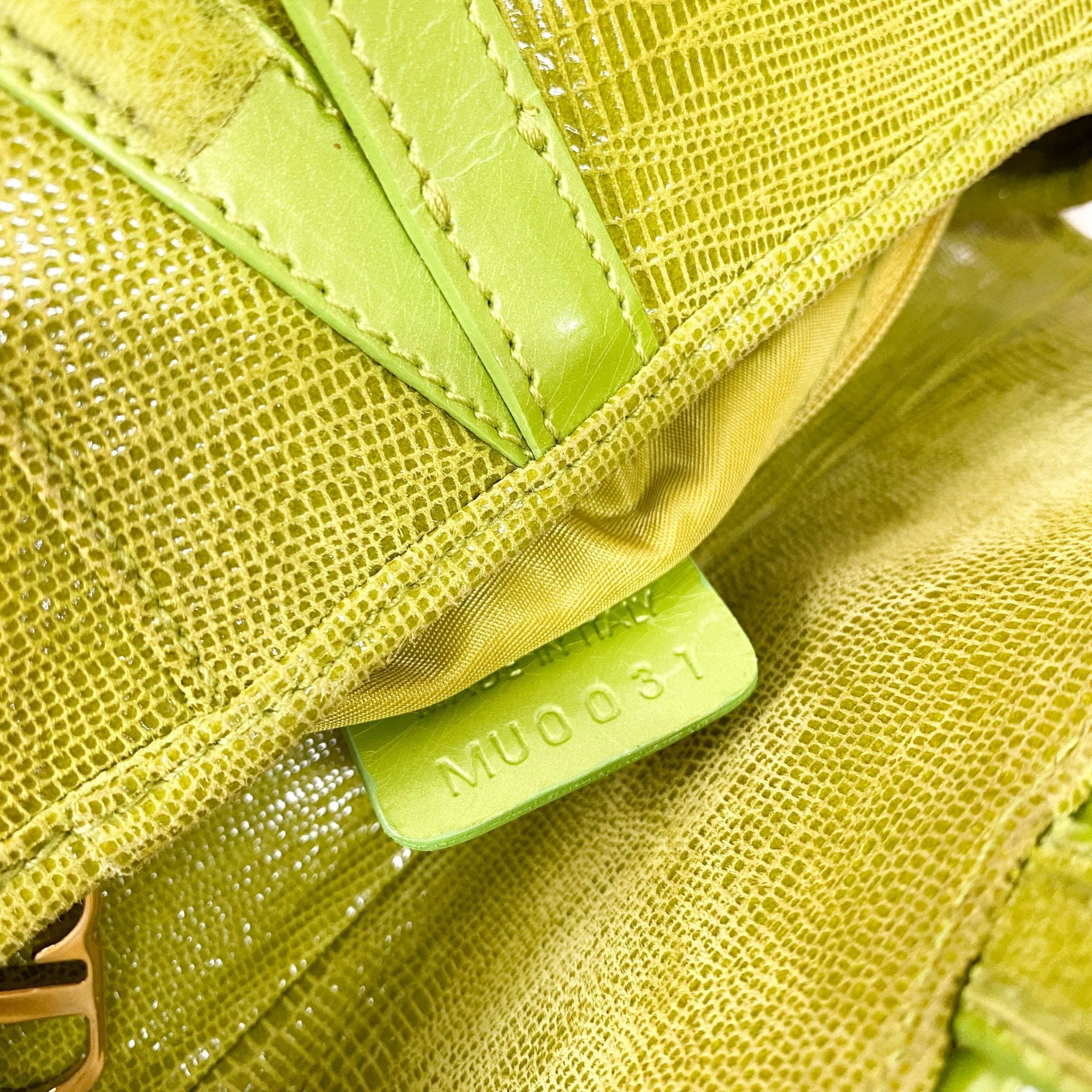 DIOR Green Leather Saddle Bag, in , Sold by HIVE PRELOVED - Shoulder Bags, ,