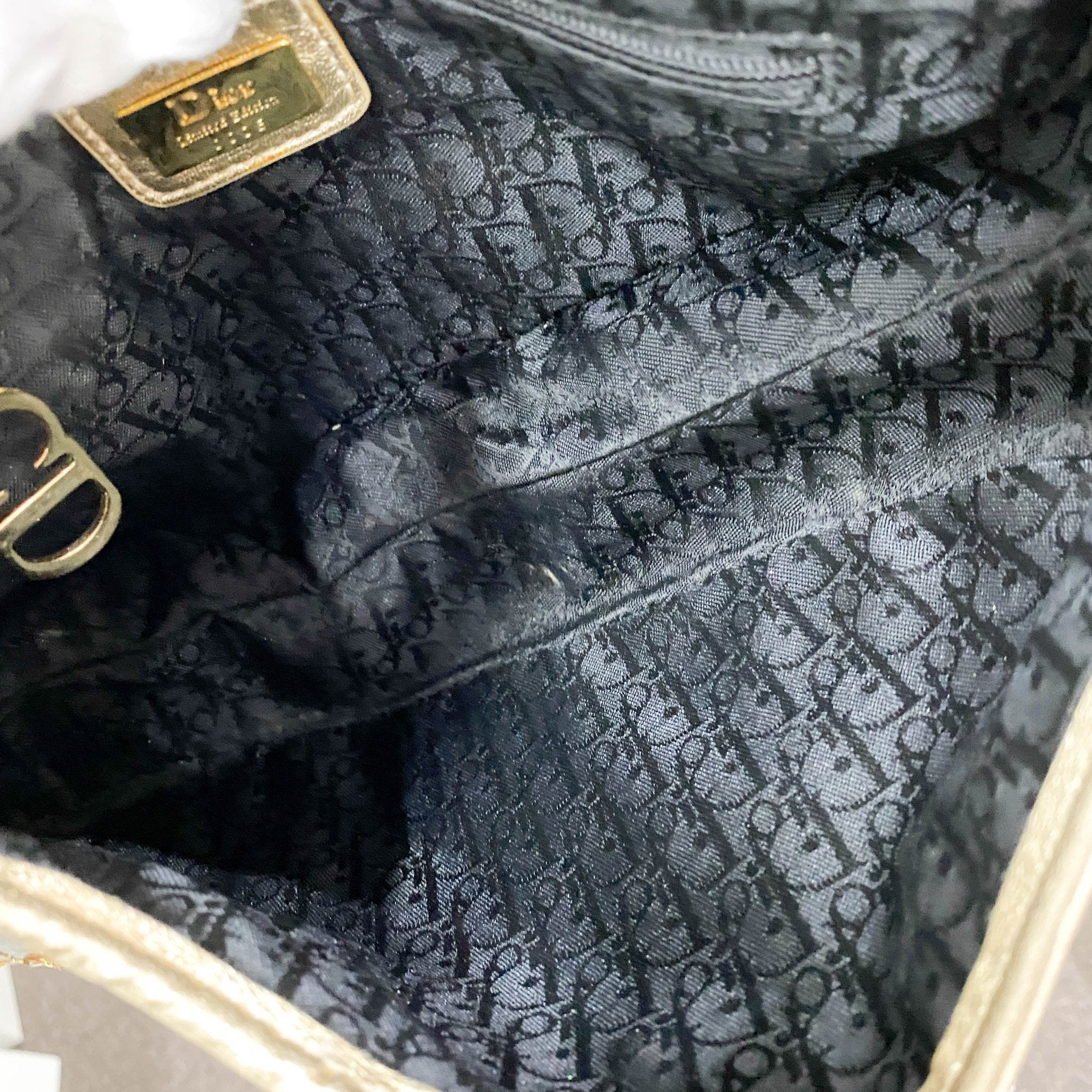 DIOR Grey Sequins Limited Edition Saddle Bag, in , Sold by HIVE PRELOVED - Shoulder Bags, ,