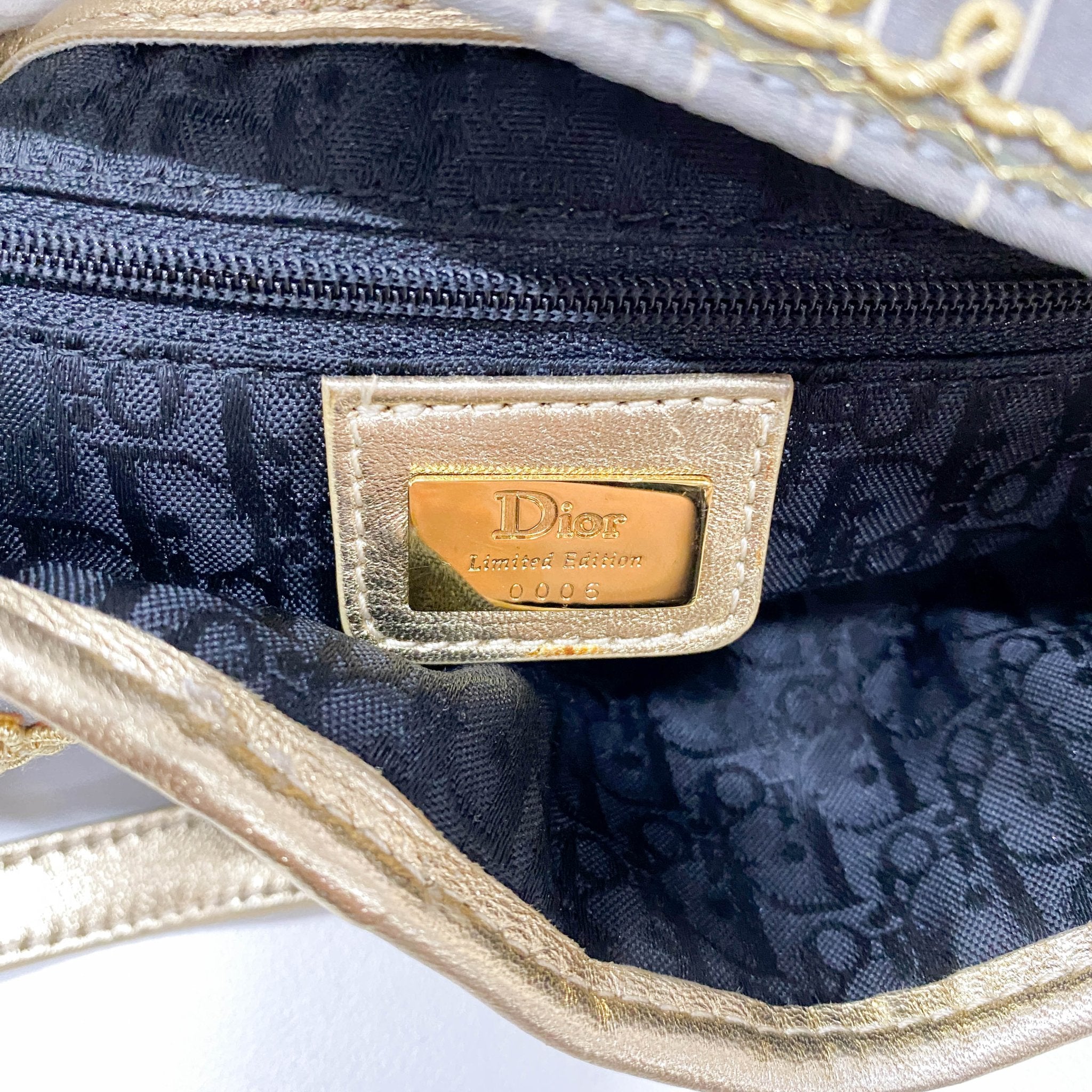 DIOR Grey Sequins Limited Edition Saddle Bag, in , Sold by HIVE PRELOVED - Shoulder Bags, ,