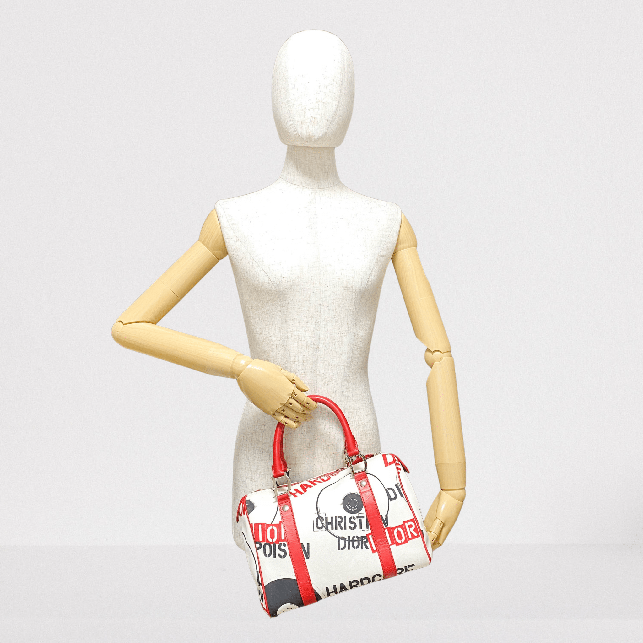 DIOR Hardcore Pierced Boston Bag Spring Summer 2004, in , Sold by HIVE PRELOVED - Handle Bags, ,