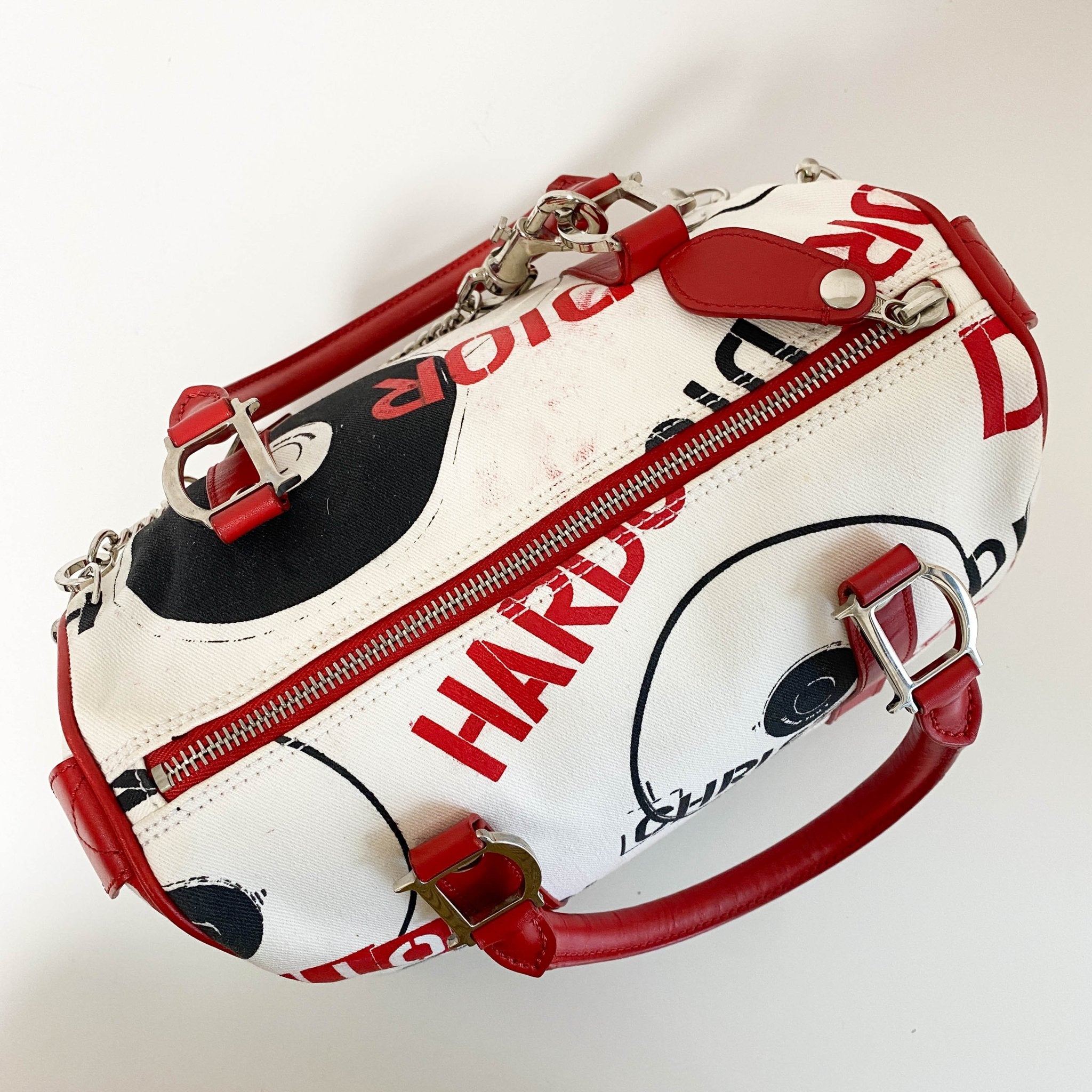 DIOR Hardcore Pierced Boston Bag Spring Summer 2004, in , Sold by HIVE PRELOVED - Handle Bags, ,