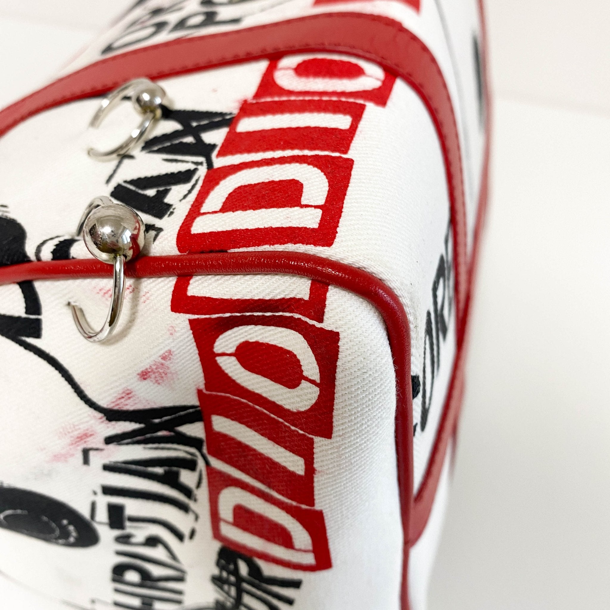 DIOR Hardcore Pierced Boston Bag Spring Summer 2004, in , Sold by HIVE PRELOVED - Handle Bags, ,