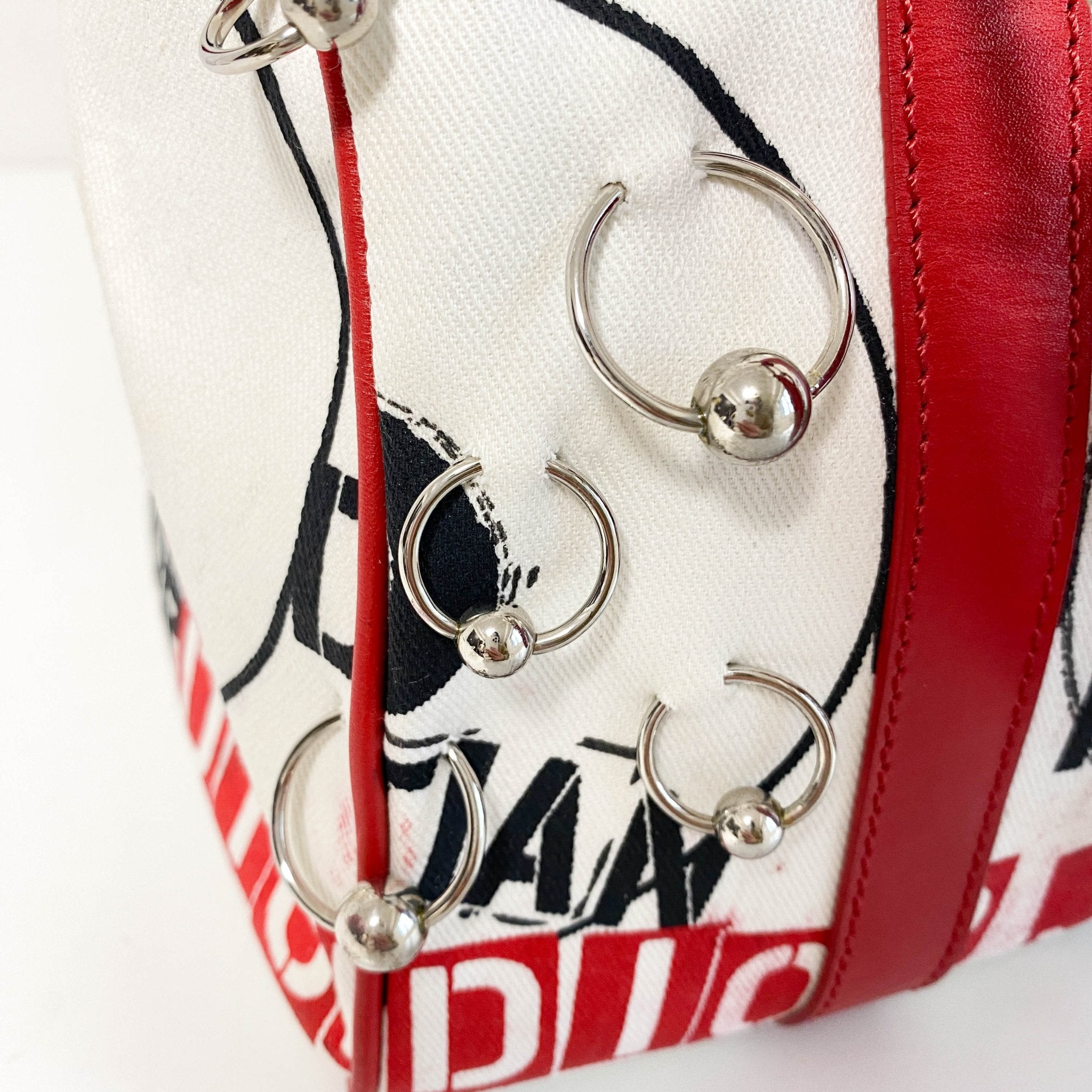 DIOR Hardcore Pierced Boston Bag Spring Summer 2004, in , Sold by HIVE PRELOVED - Handle Bags, ,