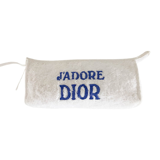 DIOR JADORE Dior Cosmetic Pouch Pile Fabric, in , Sold by HIVE PRELOVED - Pouches, ,