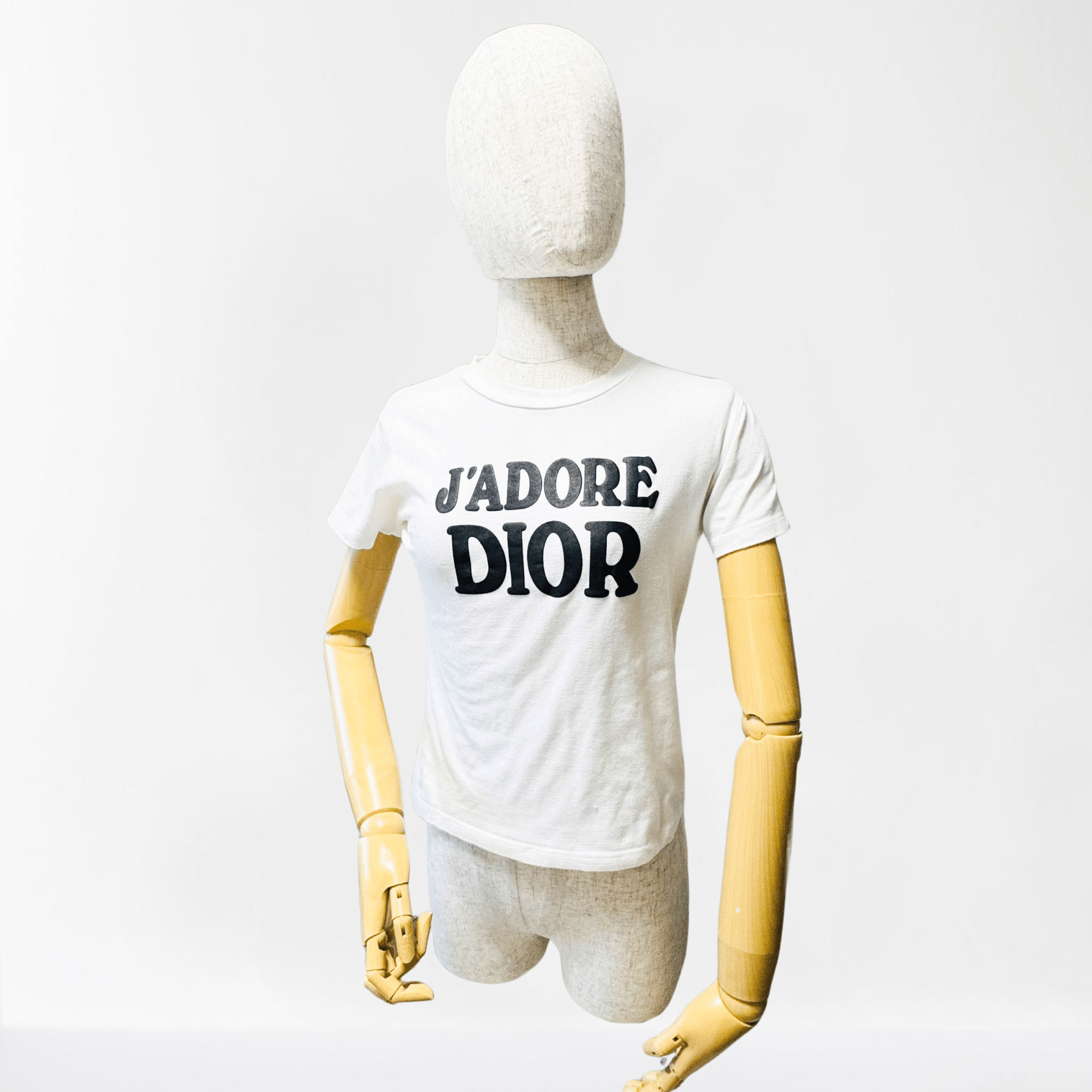 DIOR J'ADORE Dior Logo White T-Shirt, in , Sold by HIVE PRELOVED - Tops, ,