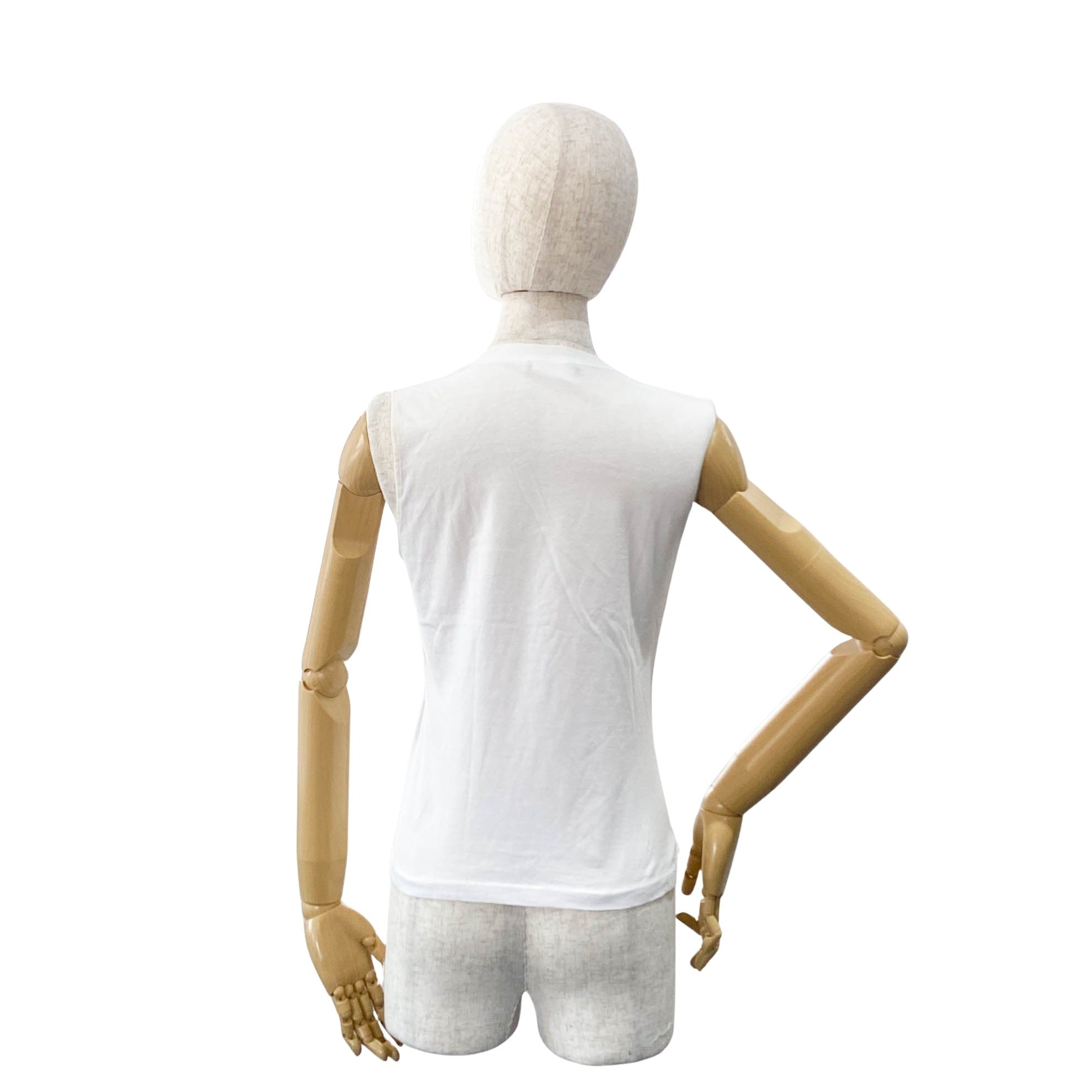 DIOR J'Adore Dior White Suede Embroided Patch TankTop, in , Sold by HIVE PRELOVED - Tops, ,