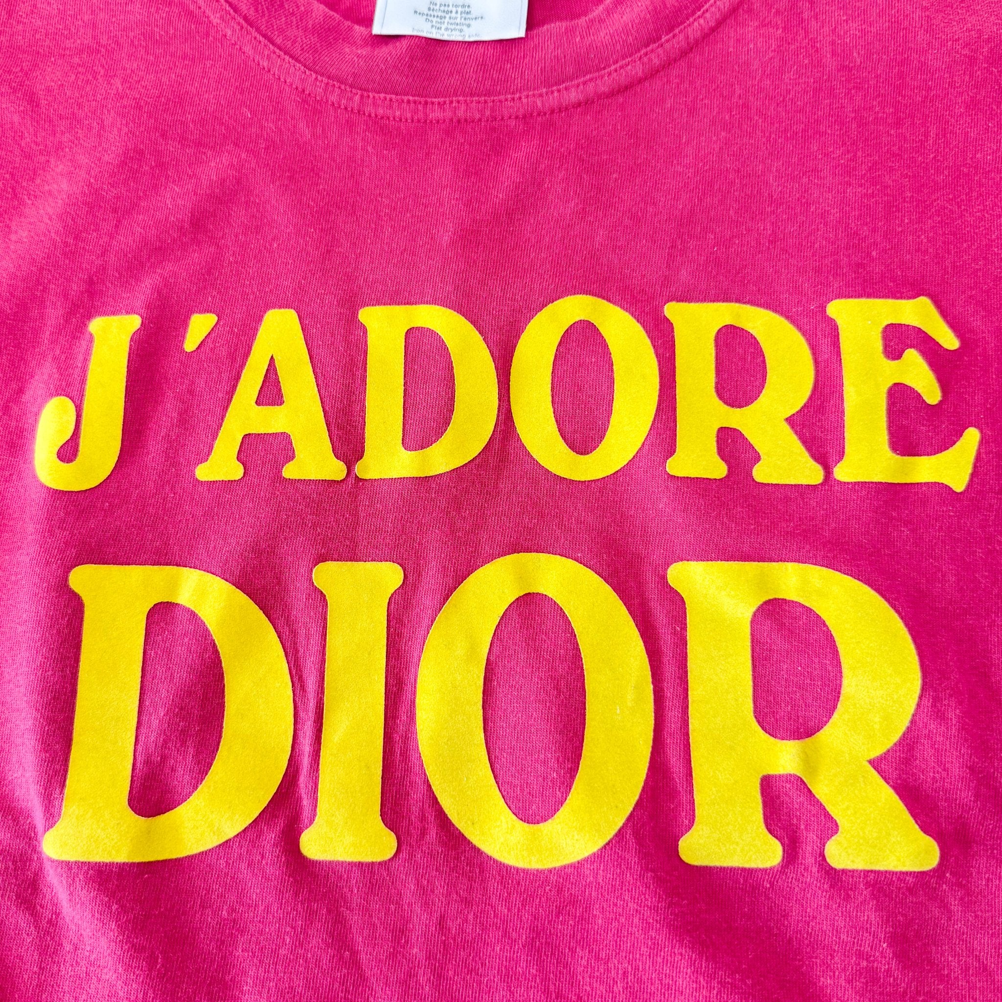 DIOR J'ADORE Sleeveless T-Shirt Size 6, in , Sold by HIVE PRELOVED - Tops, ,
