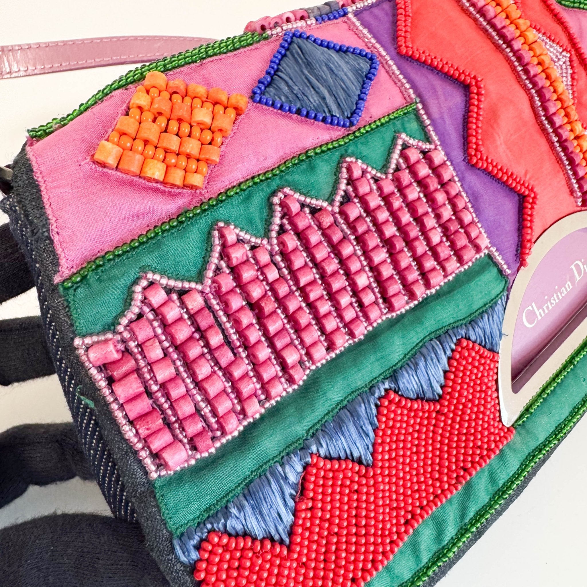 DIOR John Galliano Era Beaded Multicolor Malice Pearl Shoulder Bag, in , Sold by HIVE PRELOVED - Shoulder Bags, ,