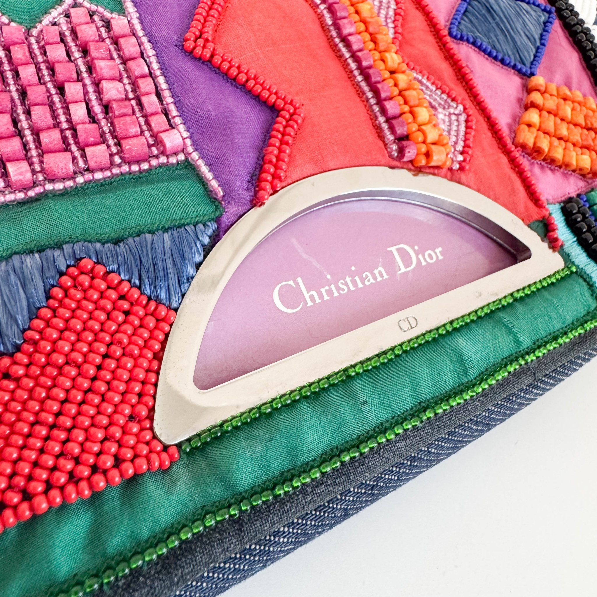 DIOR John Galliano Era Beaded Multicolor Malice Pearl Shoulder Bag, in , Sold by HIVE PRELOVED - Shoulder Bags, ,