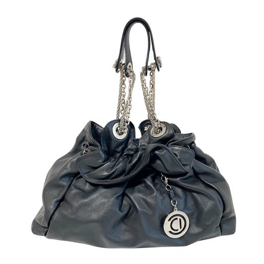 DIOR Le Trente Patent Cannage Black Leather Shoulder Bag, in , Sold by HIVE PRELOVED - Shoulder Bags, ,