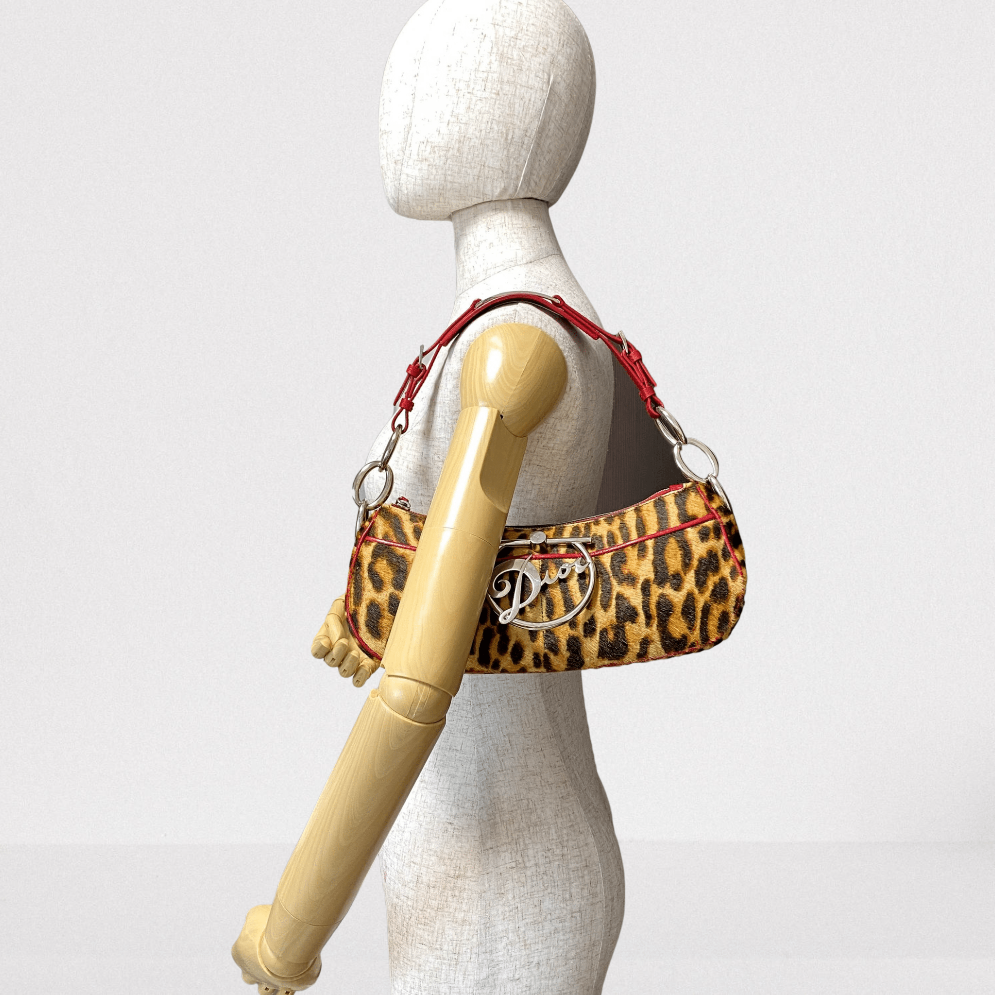 DIOR Leopard Brown Pony Hair Handbag, in , Sold by HIVE PRELOVED - Shoulder Bags, ,