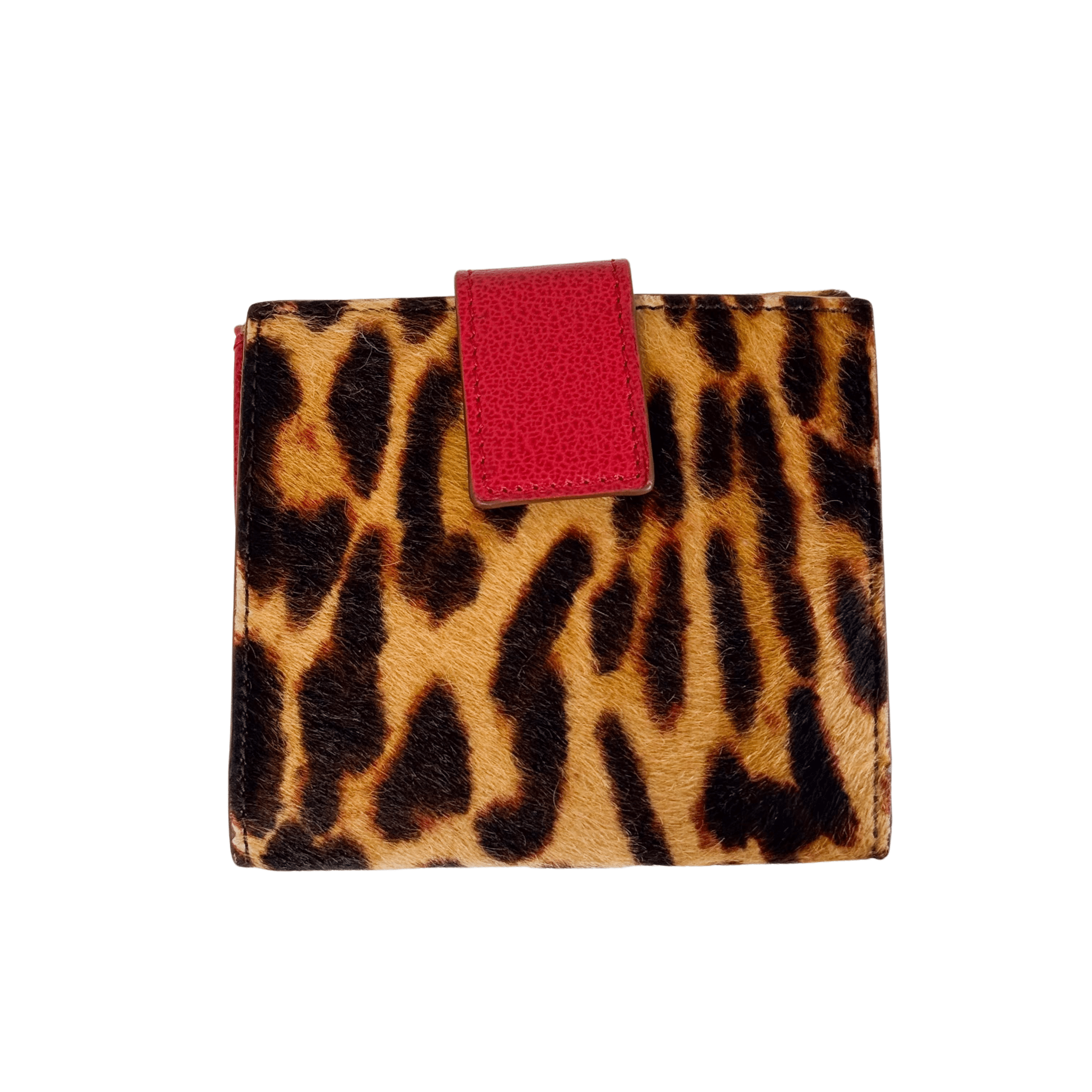 DIOR Leopard Brown Pony Hair Wallet, in , Sold by HIVE PRELOVED - Purses / Wallets, ,