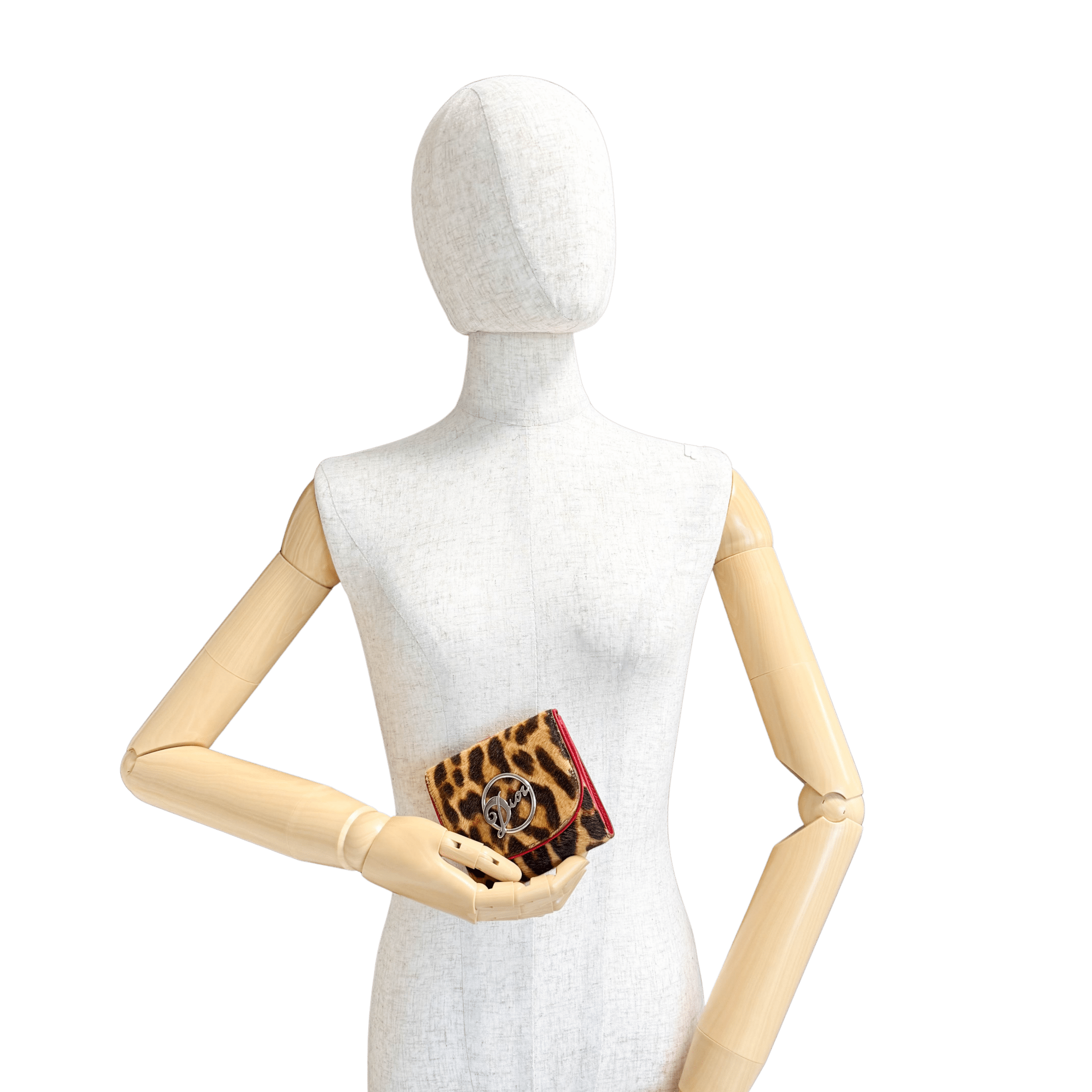 DIOR Leopard Brown Pony Hair Wallet, in , Sold by HIVE PRELOVED - Purses / Wallets, ,