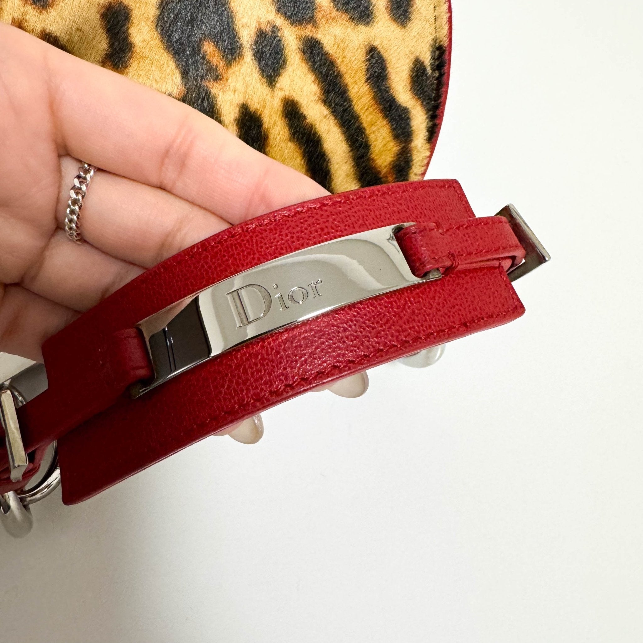 DIOR Leopard Pony Hair Diva Small Shoulder Bag, in , Sold by HIVE PRELOVED - Shoulder Bags, ,