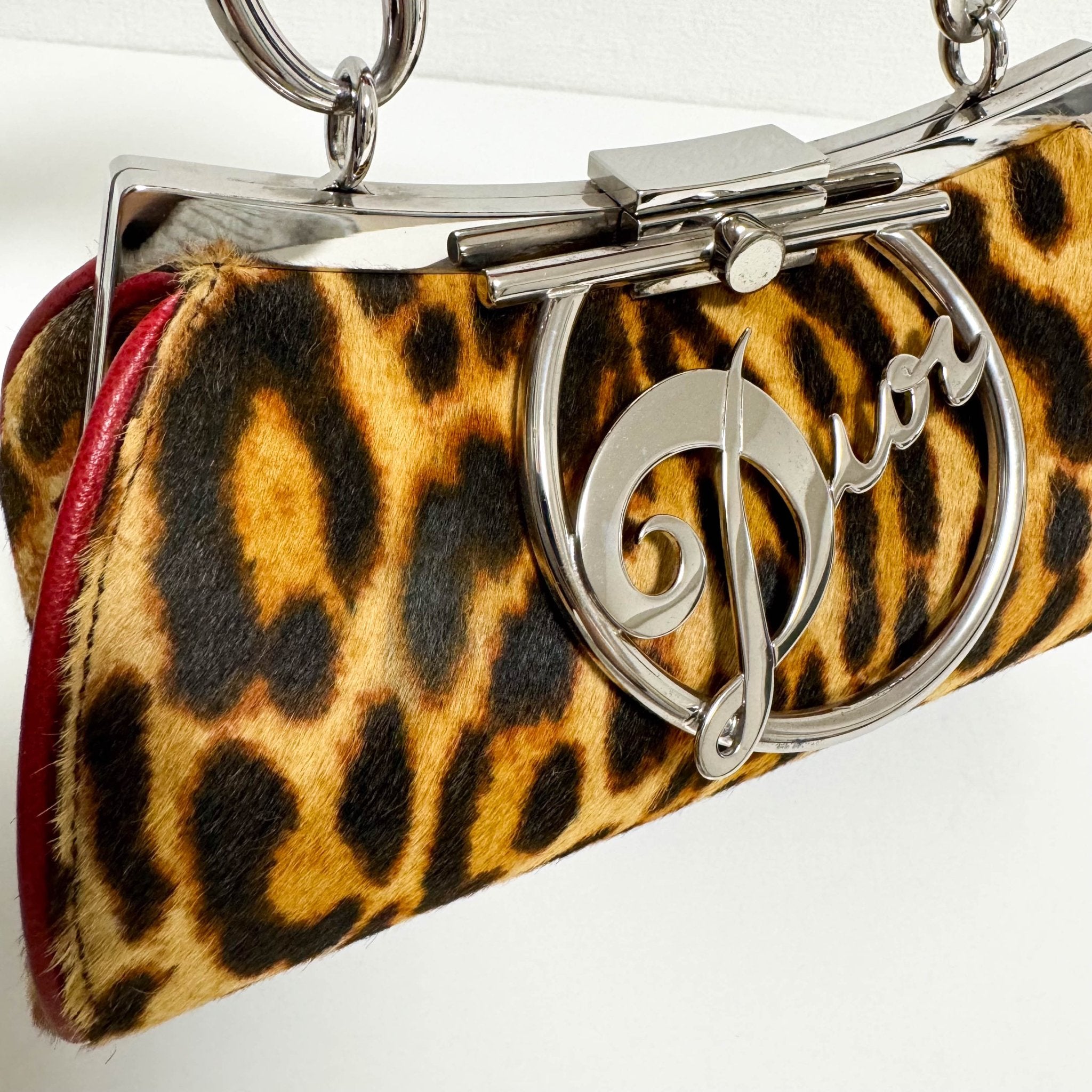 DIOR Leopard Pony Hair Diva Small Shoulder Bag, in , Sold by HIVE PRELOVED - Shoulder Bags, ,