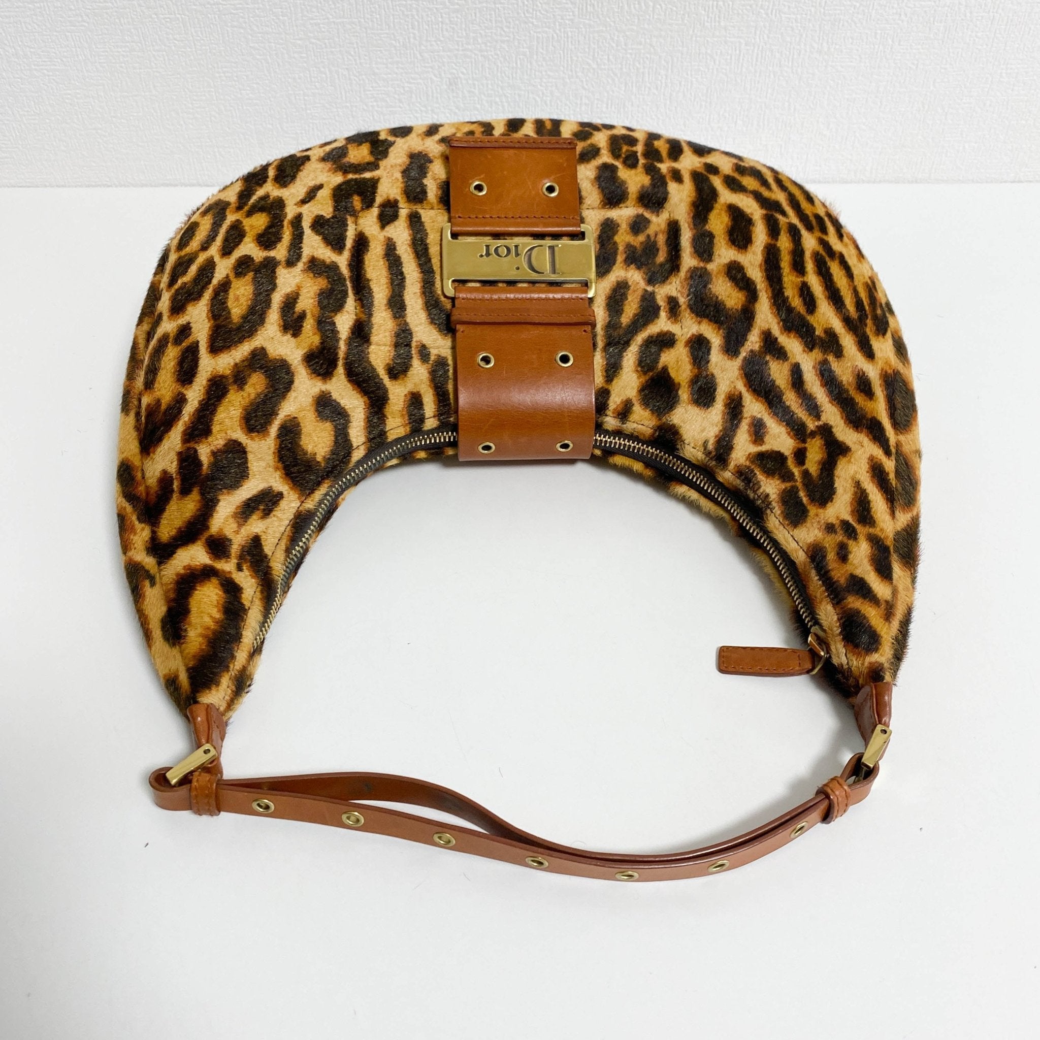 DIOR Leopard Pony Hair Hobo Shoulder Bag, in , Sold by HIVE PRELOVED - Shoulder Bags, ,