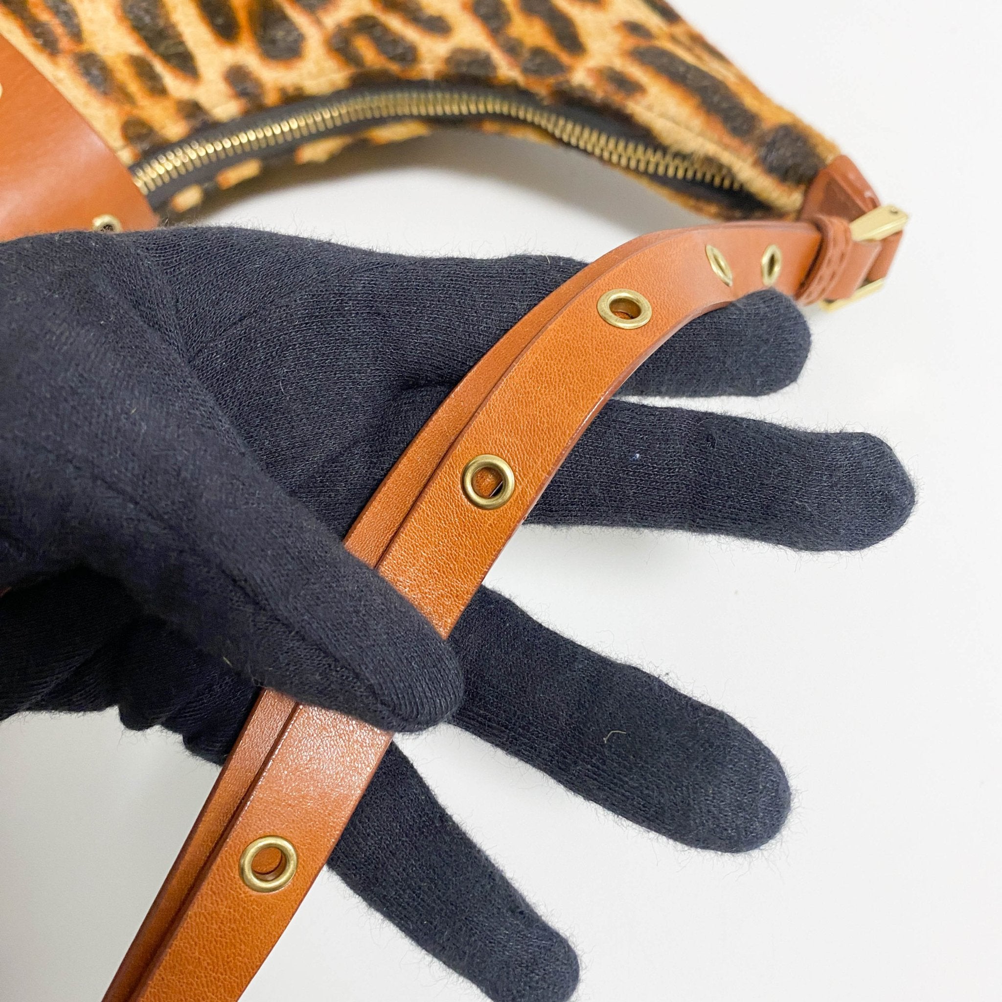 DIOR Leopard Pony Hair Hobo Shoulder Bag, in , Sold by HIVE PRELOVED - Shoulder Bags, ,