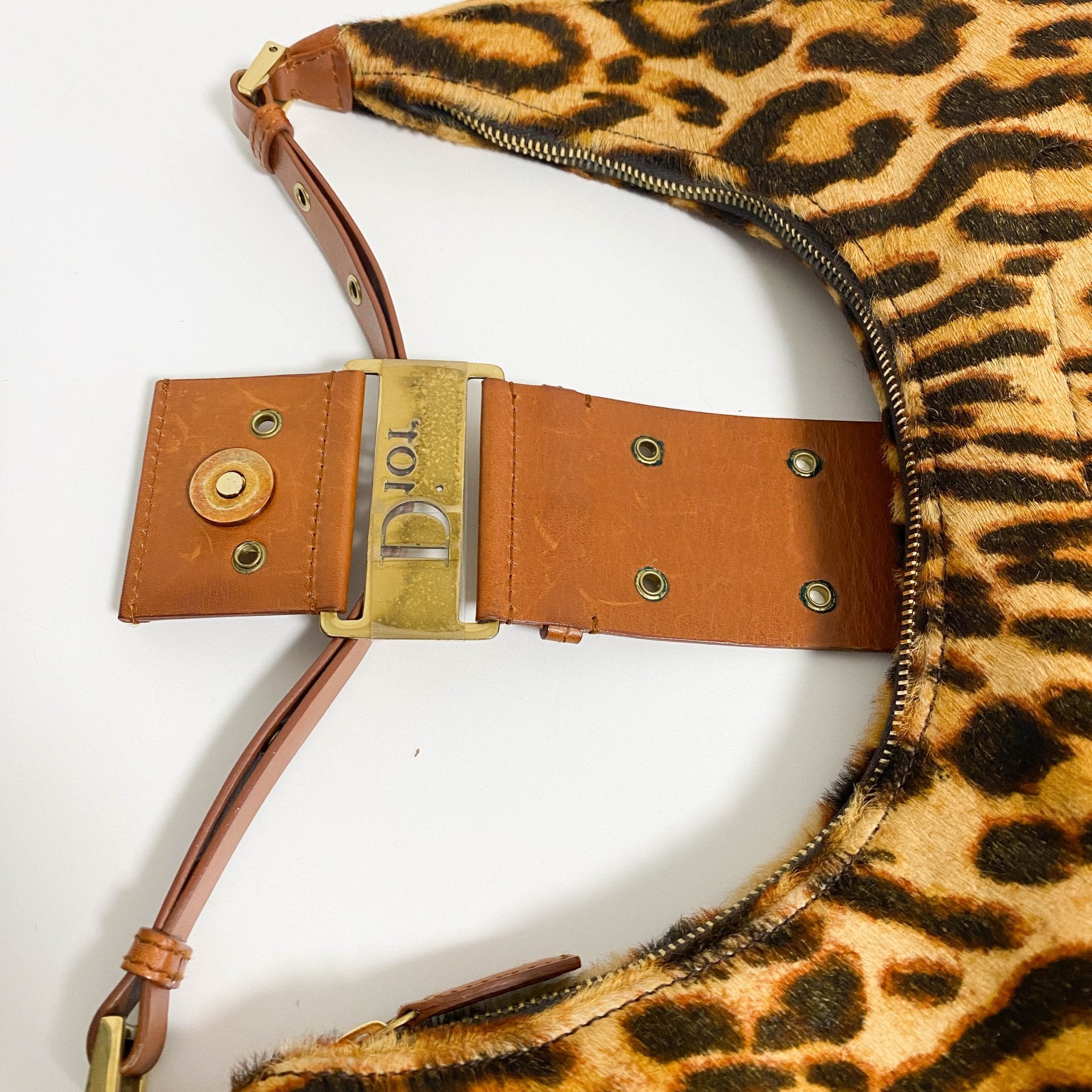DIOR Leopard Pony Hair Hobo Shoulder Bag, in , Sold by HIVE PRELOVED - Shoulder Bags, ,