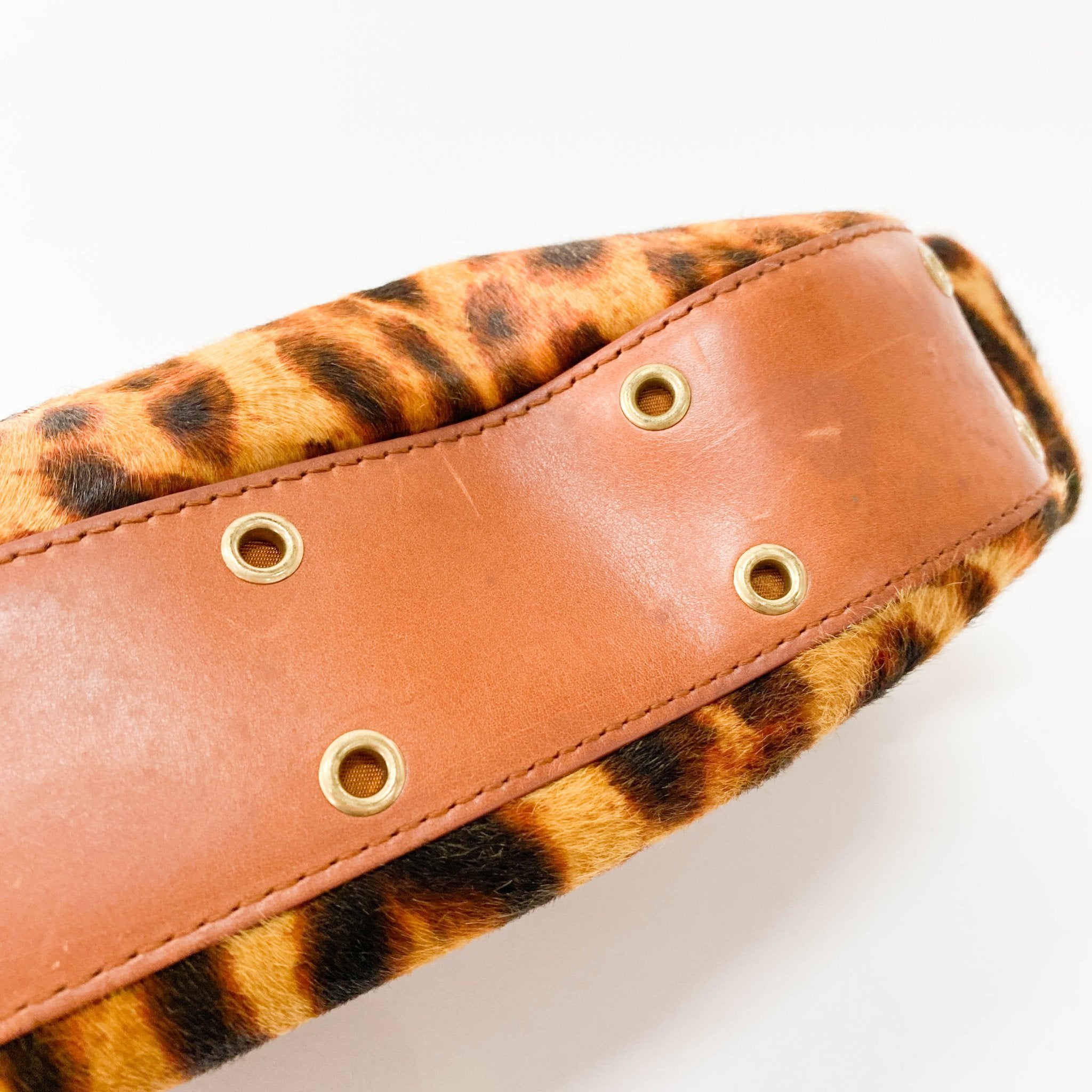 DIOR Leopard Pony Hair Shoulder Bag, in , Sold by HIVE PRELOVED - Shoulder Bags, ,