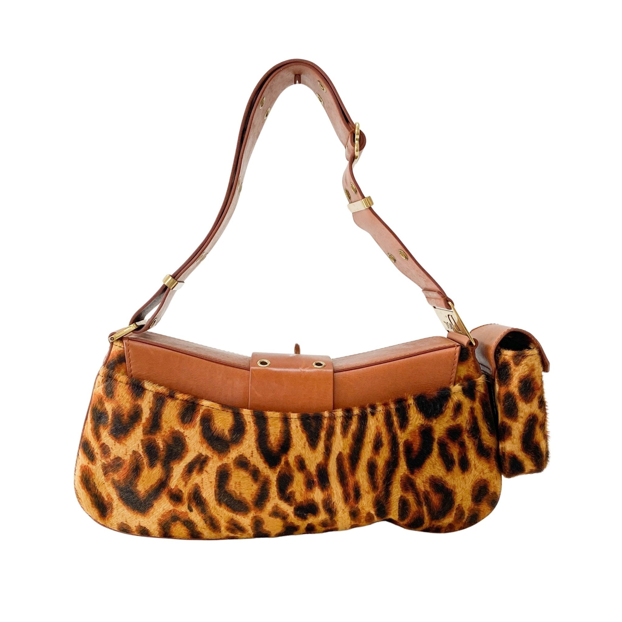 DIOR Leopard Pony Hair Shoulder Bag, in , Sold by HIVE PRELOVED - Shoulder Bags, ,