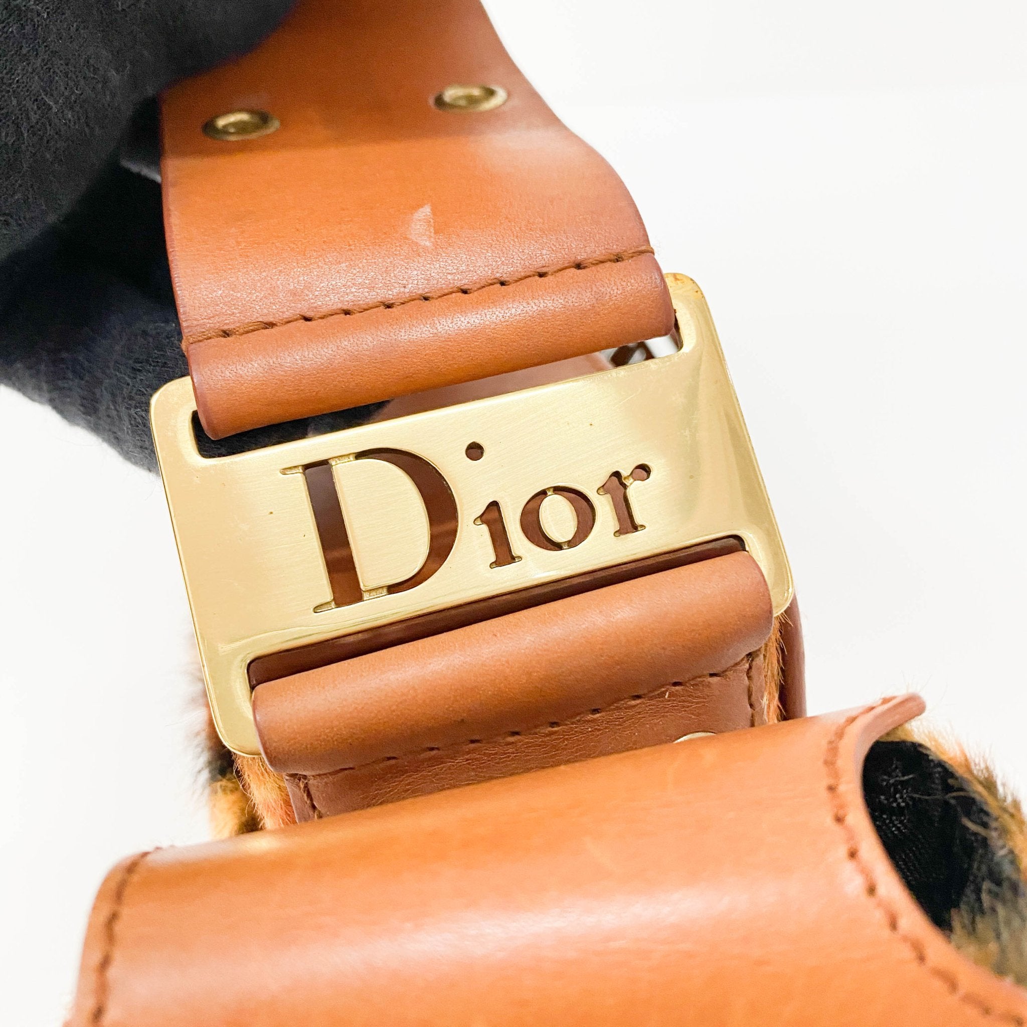 DIOR Leopard Pony Hair Shoulder Bag, in , Sold by HIVE PRELOVED - Shoulder Bags, ,