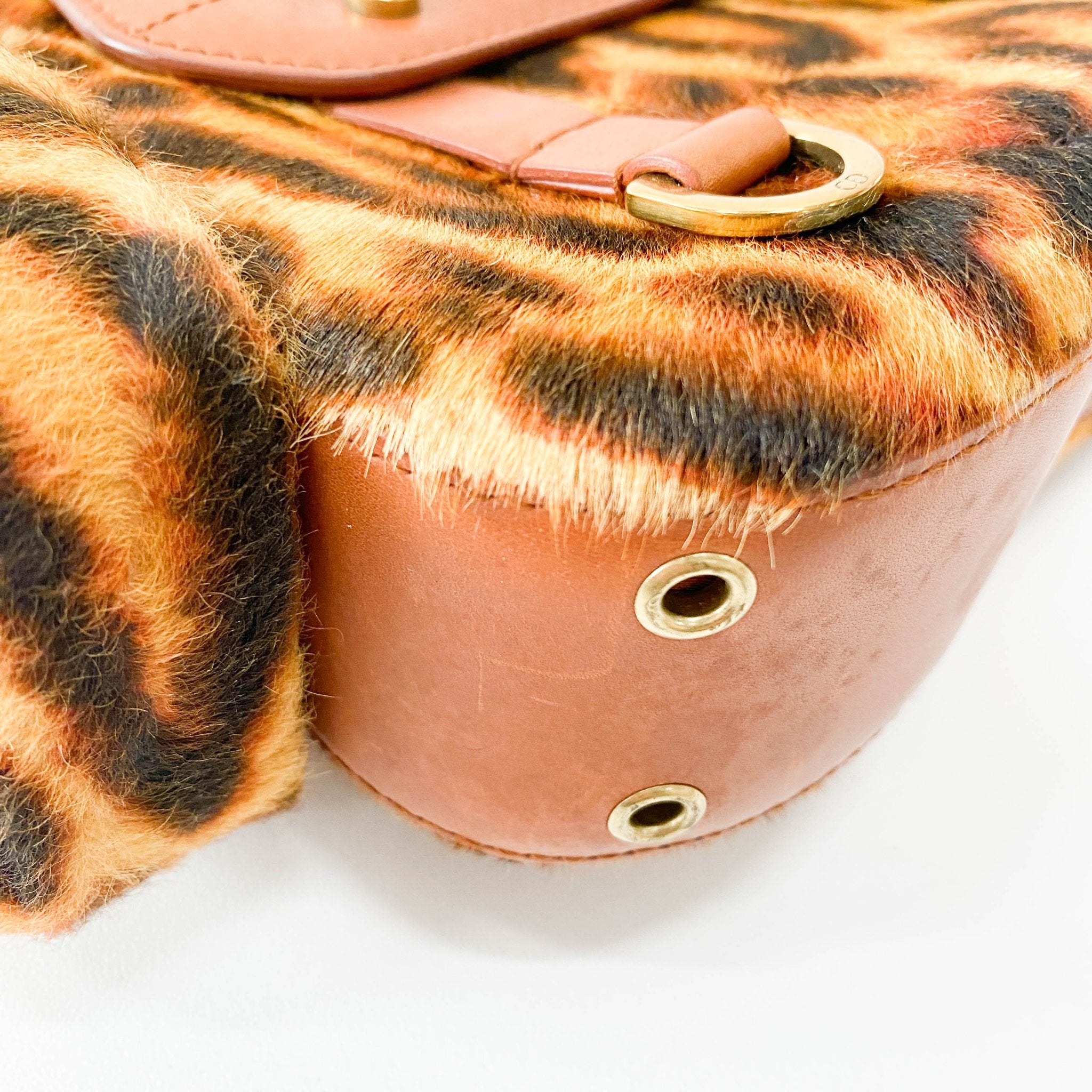 DIOR Leopard Pony Hair Shoulder Bag, in , Sold by HIVE PRELOVED - Shoulder Bags, ,