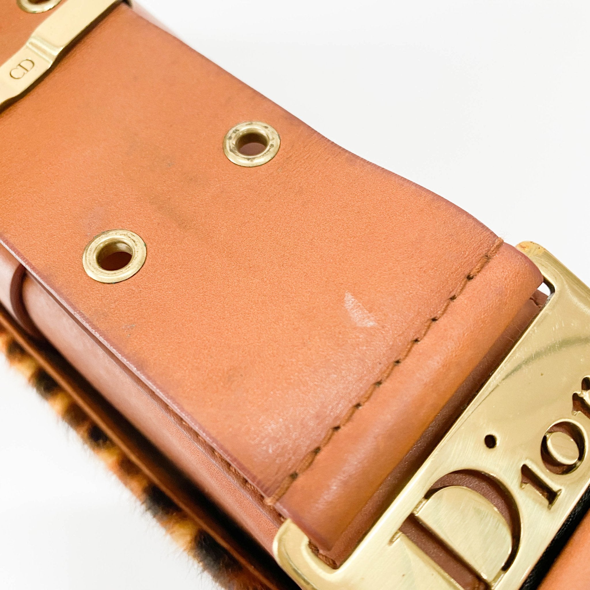 DIOR Leopard Pony Hair Shoulder Bag, in , Sold by HIVE PRELOVED - Shoulder Bags, ,