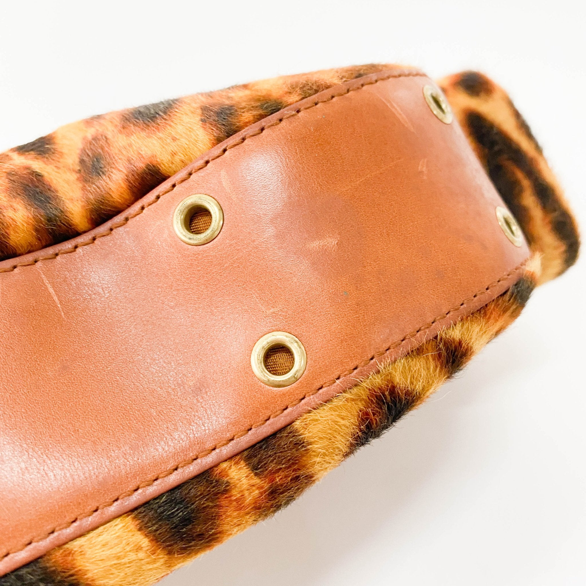 DIOR Leopard Pony Hair Shoulder Bag, in , Sold by HIVE PRELOVED - Shoulder Bags, ,