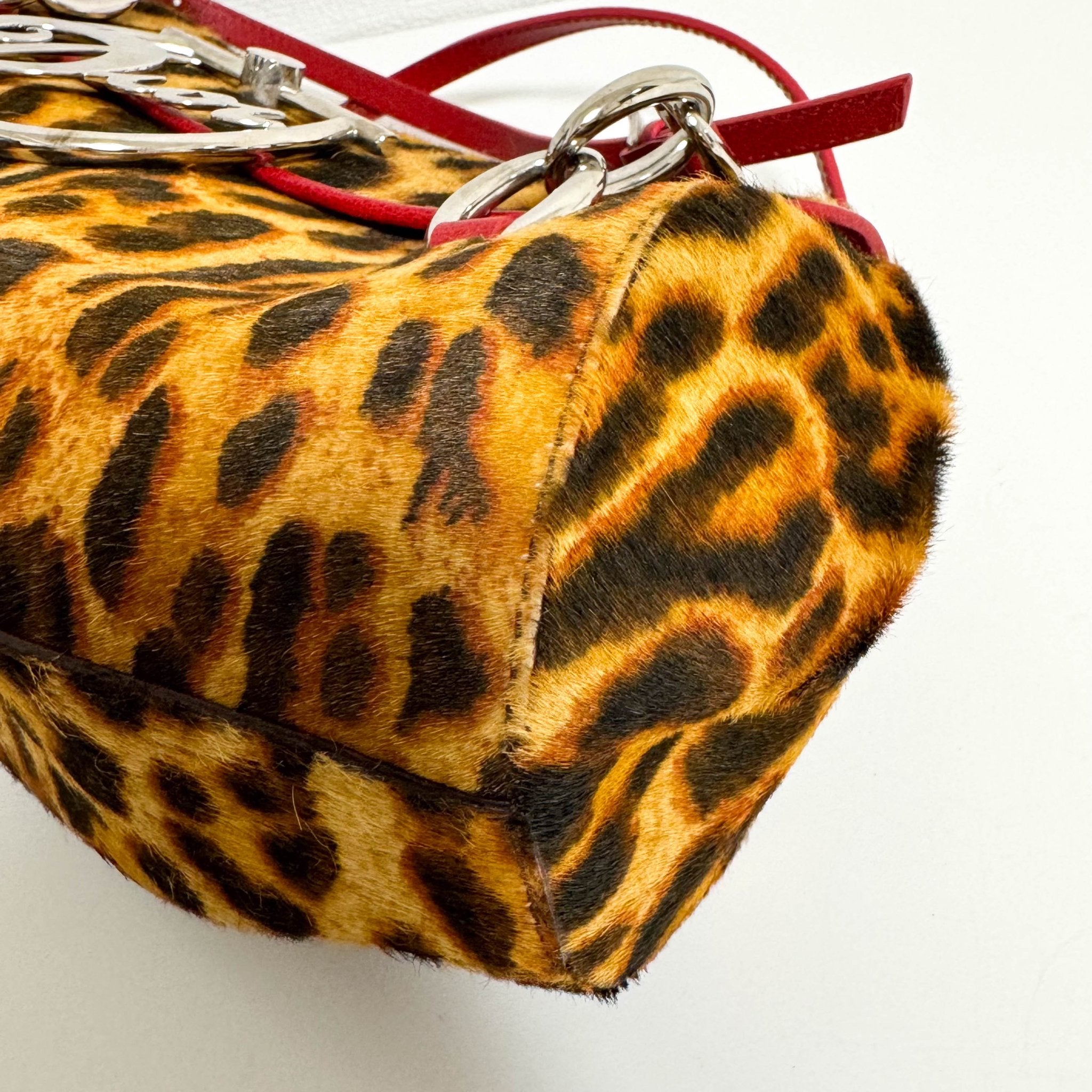 DIOR Leopard Print Pony Hair Diva Flap Bag, in , Sold by HIVE PRELOVED - Shoulder Bags, ,