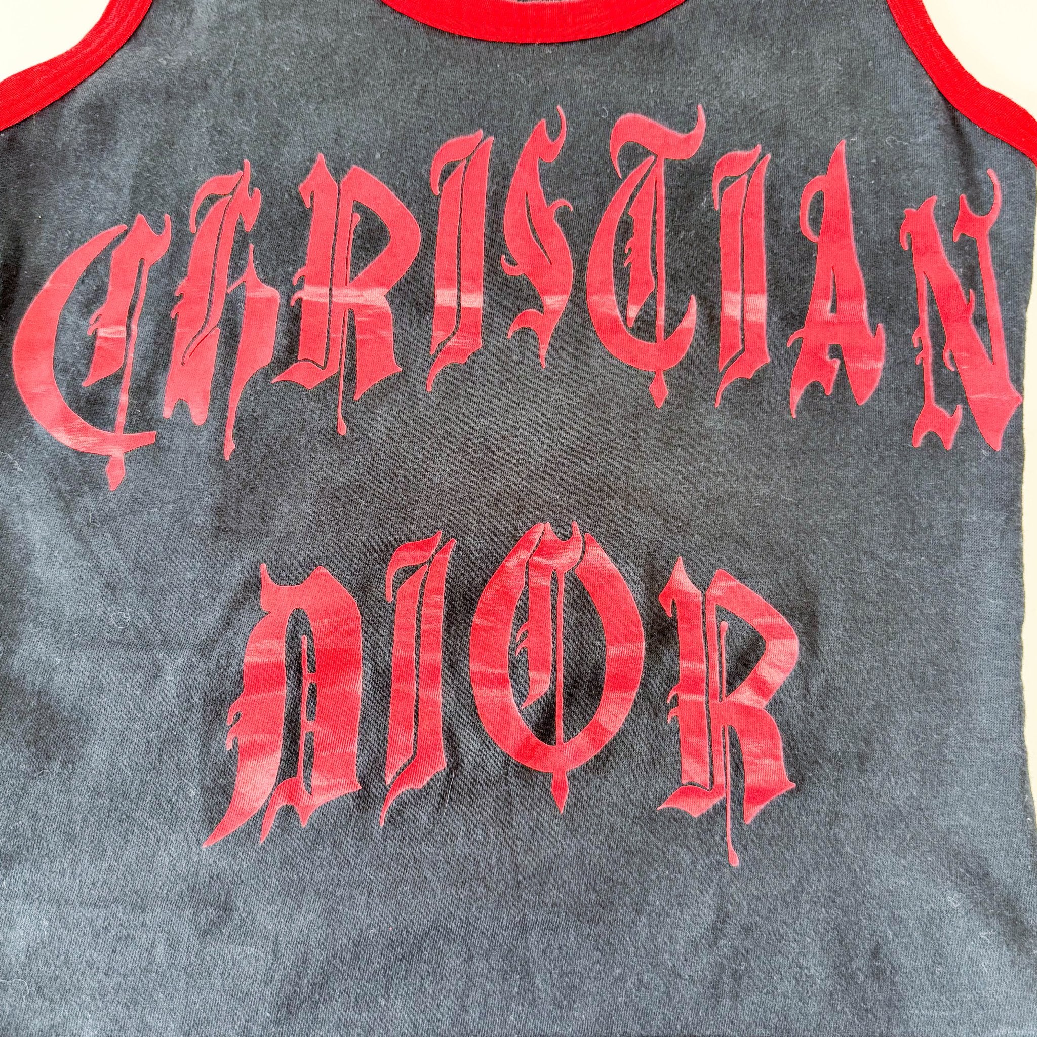 DIOR Limited Edition Cotton Tank Top T - Shairt Size 6, in , Sold by HIVE PRELOVED - Tops, ,