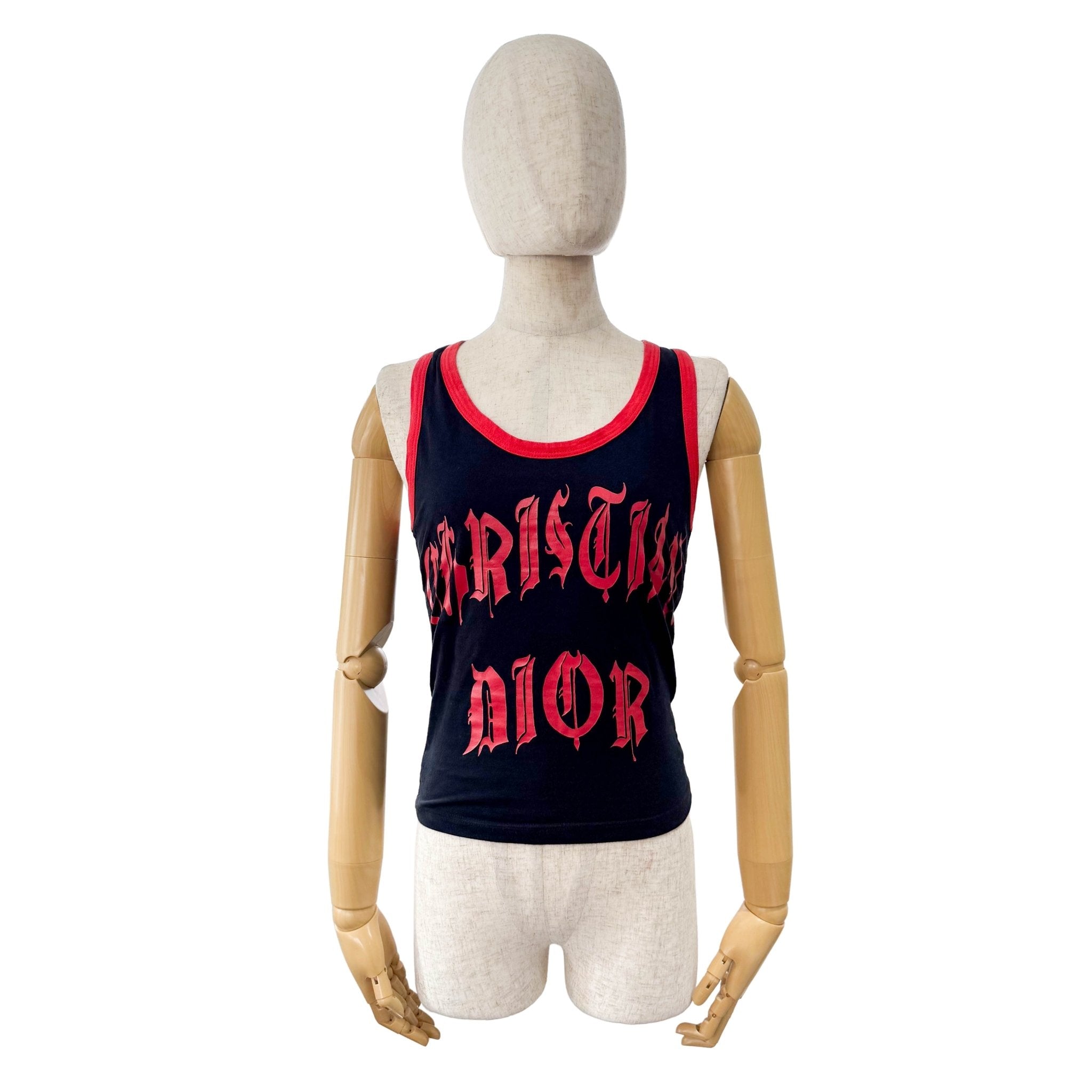 DIOR Limited Edition Cotton Tank Top T - Shairt Size 6, in , Sold by HIVE PRELOVED - Tops, ,