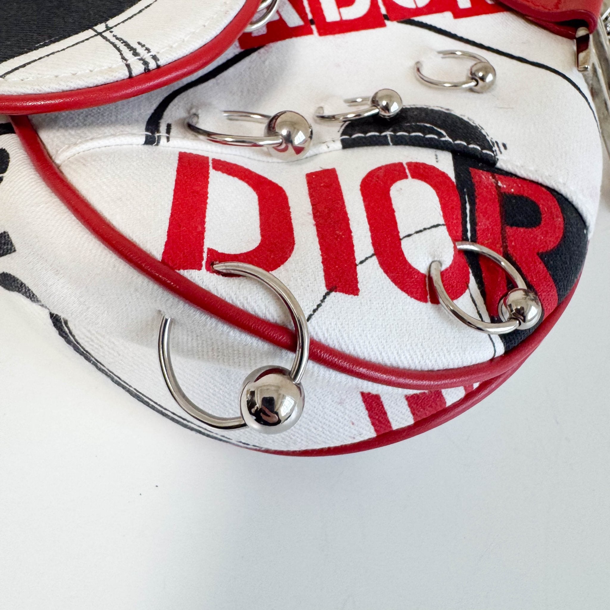DIOR Limited Edition Hardcore Print Canvas Saddle Handle Bag, in , Sold by HIVE PRELOVED - Shoulder Bags, ,