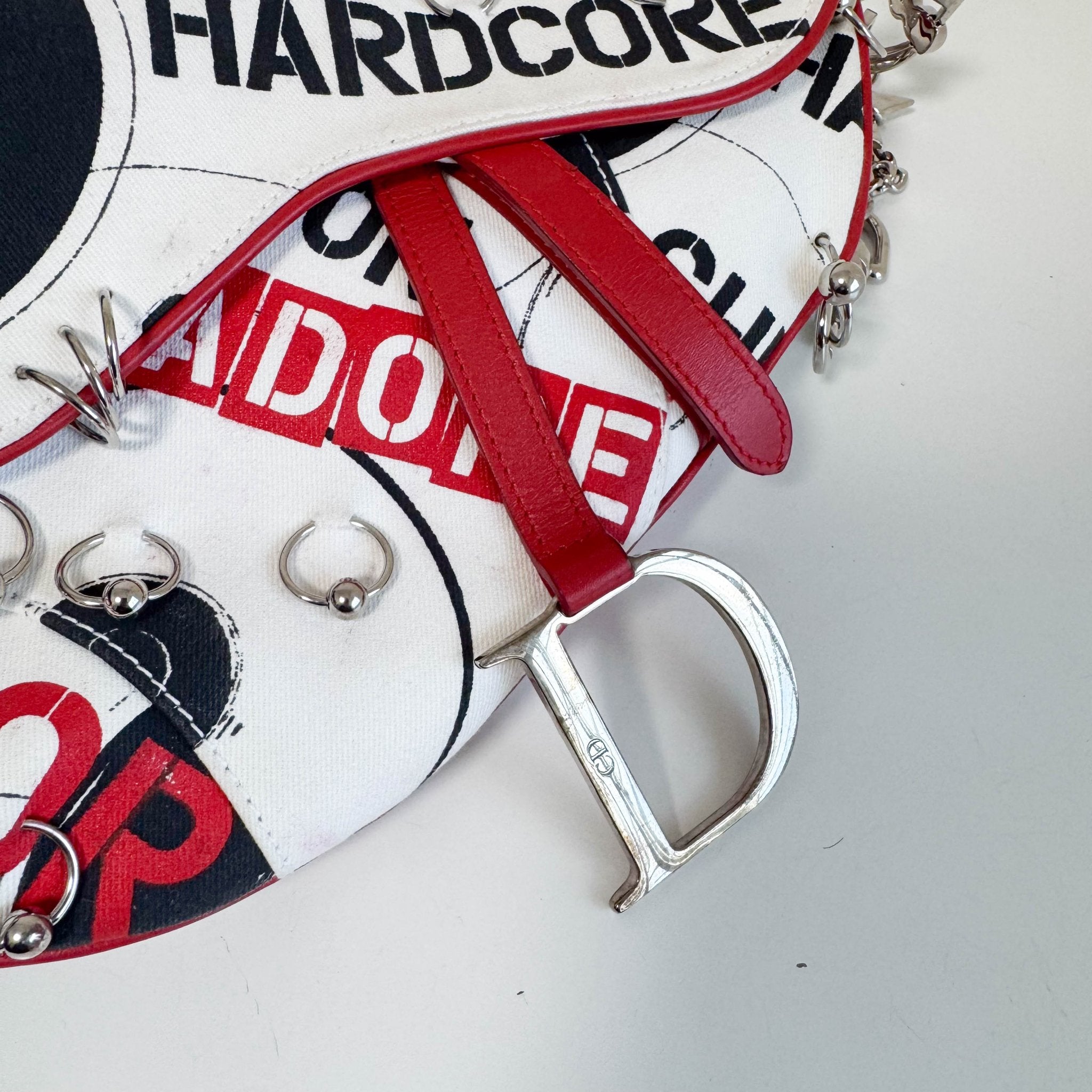 DIOR Limited Edition Hardcore Print Canvas Saddle Handle Bag, in , Sold by HIVE PRELOVED - Shoulder Bags, ,